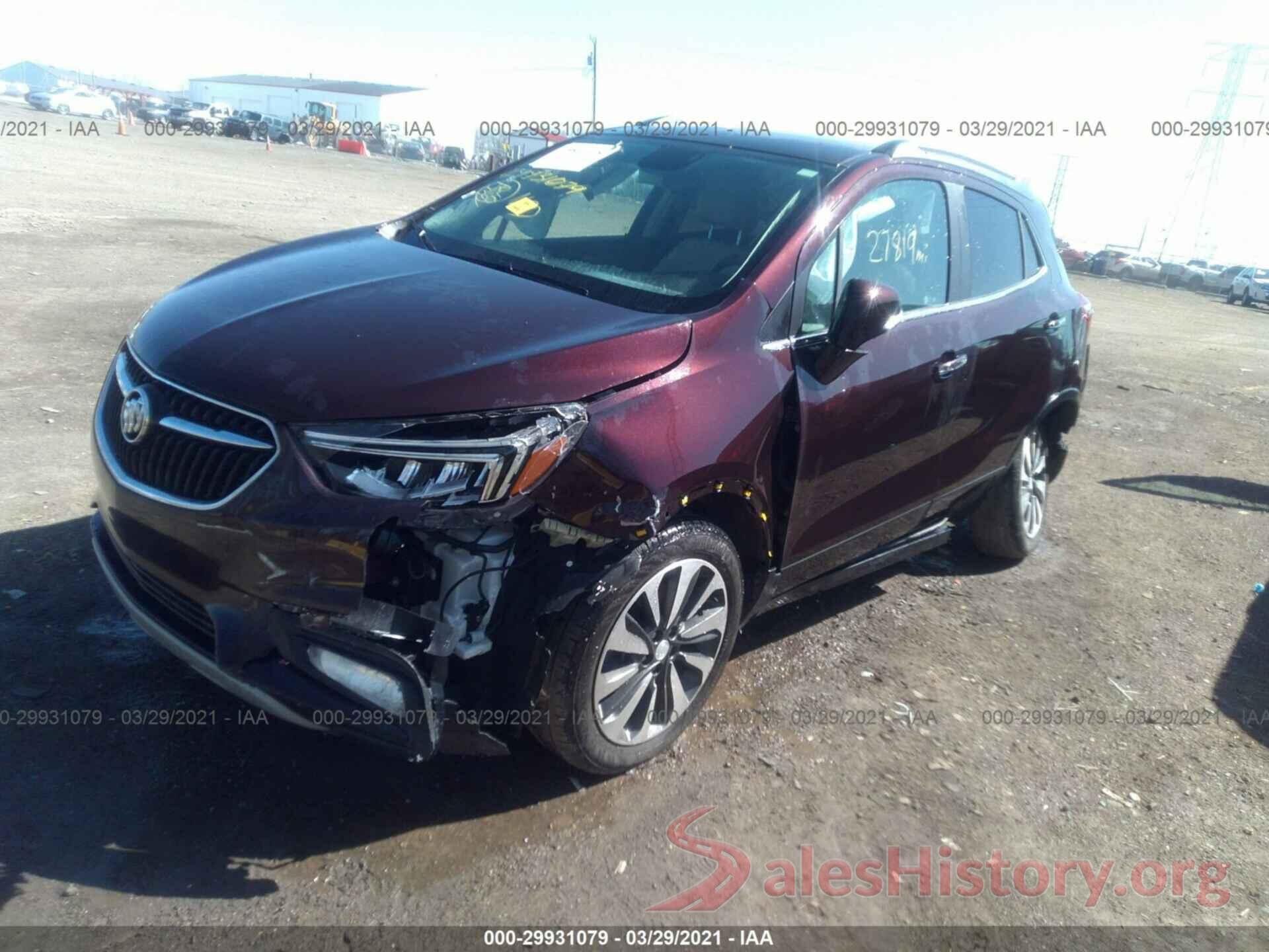 KL4CJGSBXHB052862 2017 BUICK ENCORE