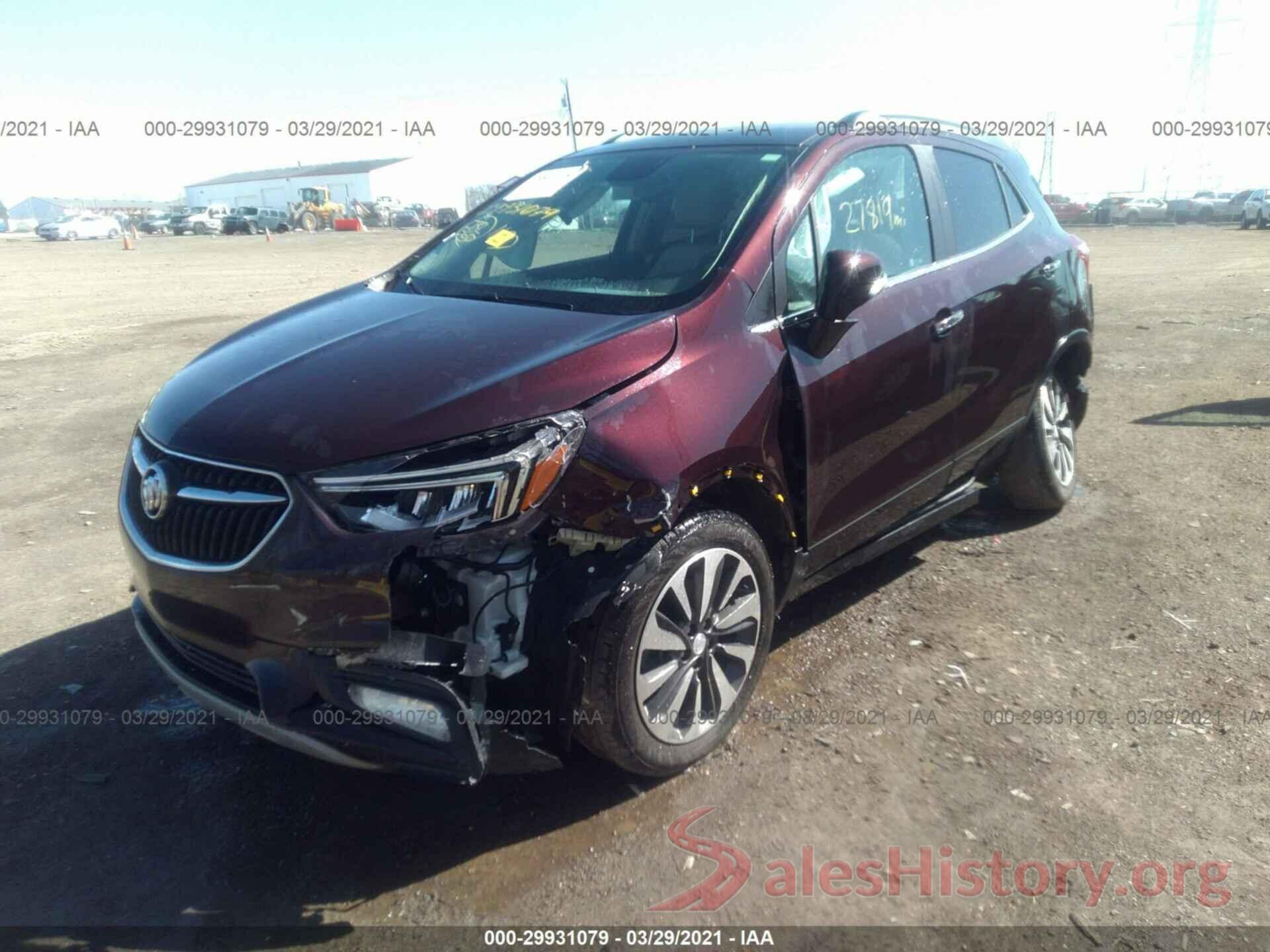 KL4CJGSBXHB052862 2017 BUICK ENCORE