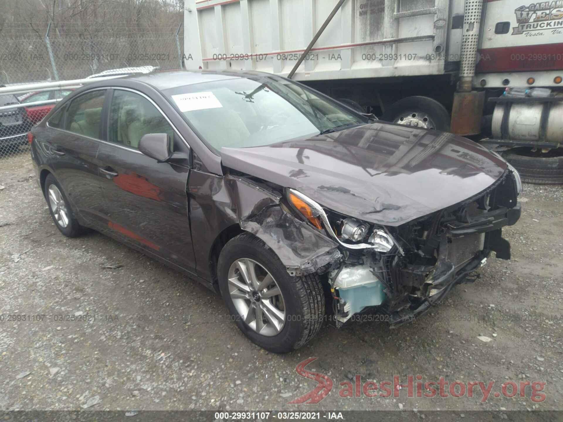 5NPE24AF9HH549222 2017 HYUNDAI SONATA