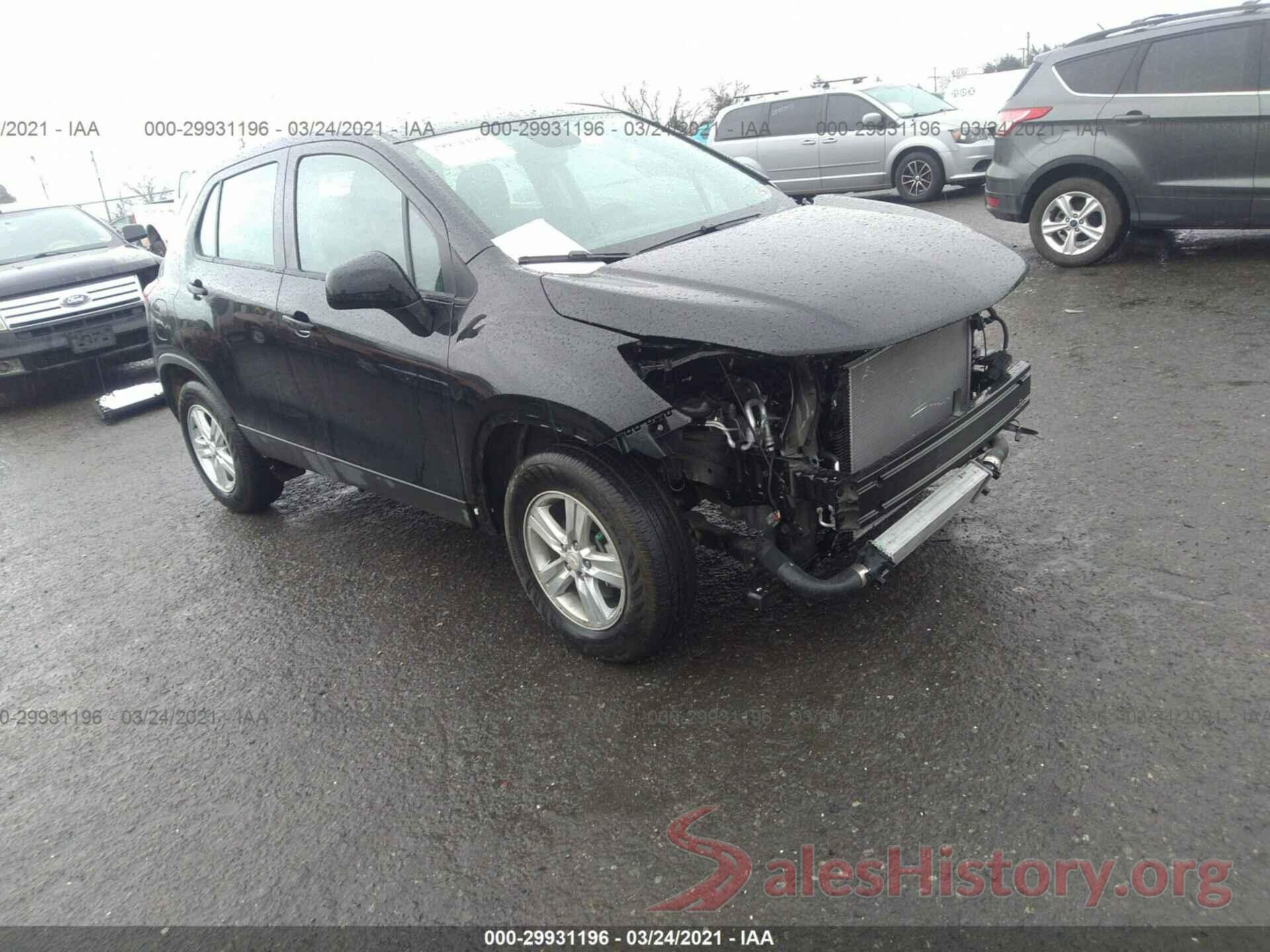 3GNCJKSB6LL306770 2020 CHEVROLET TRAX