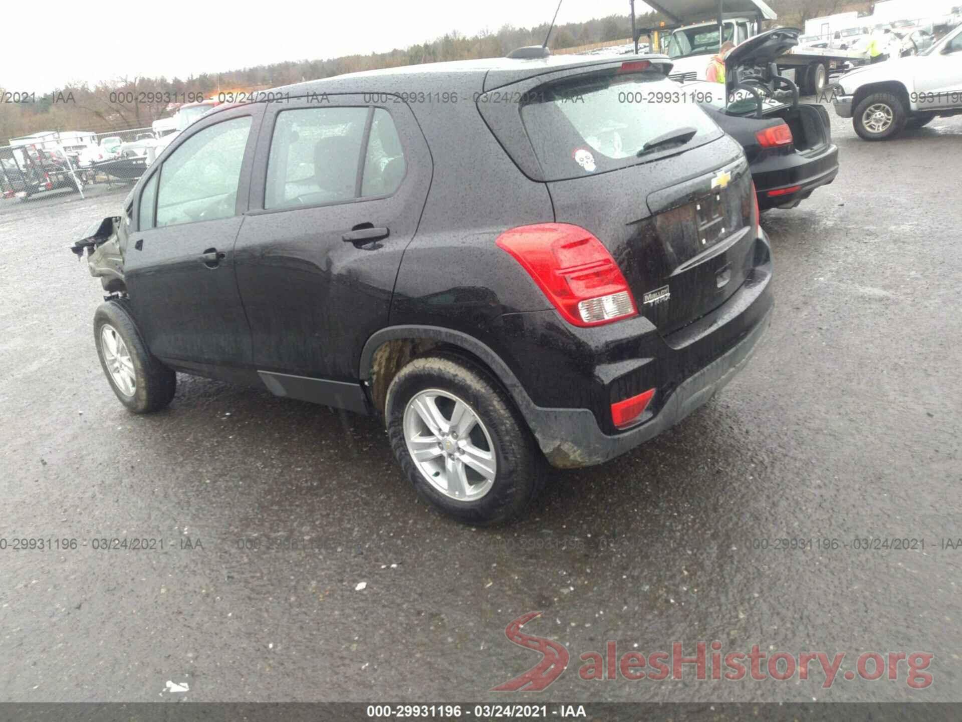 3GNCJKSB6LL306770 2020 CHEVROLET TRAX