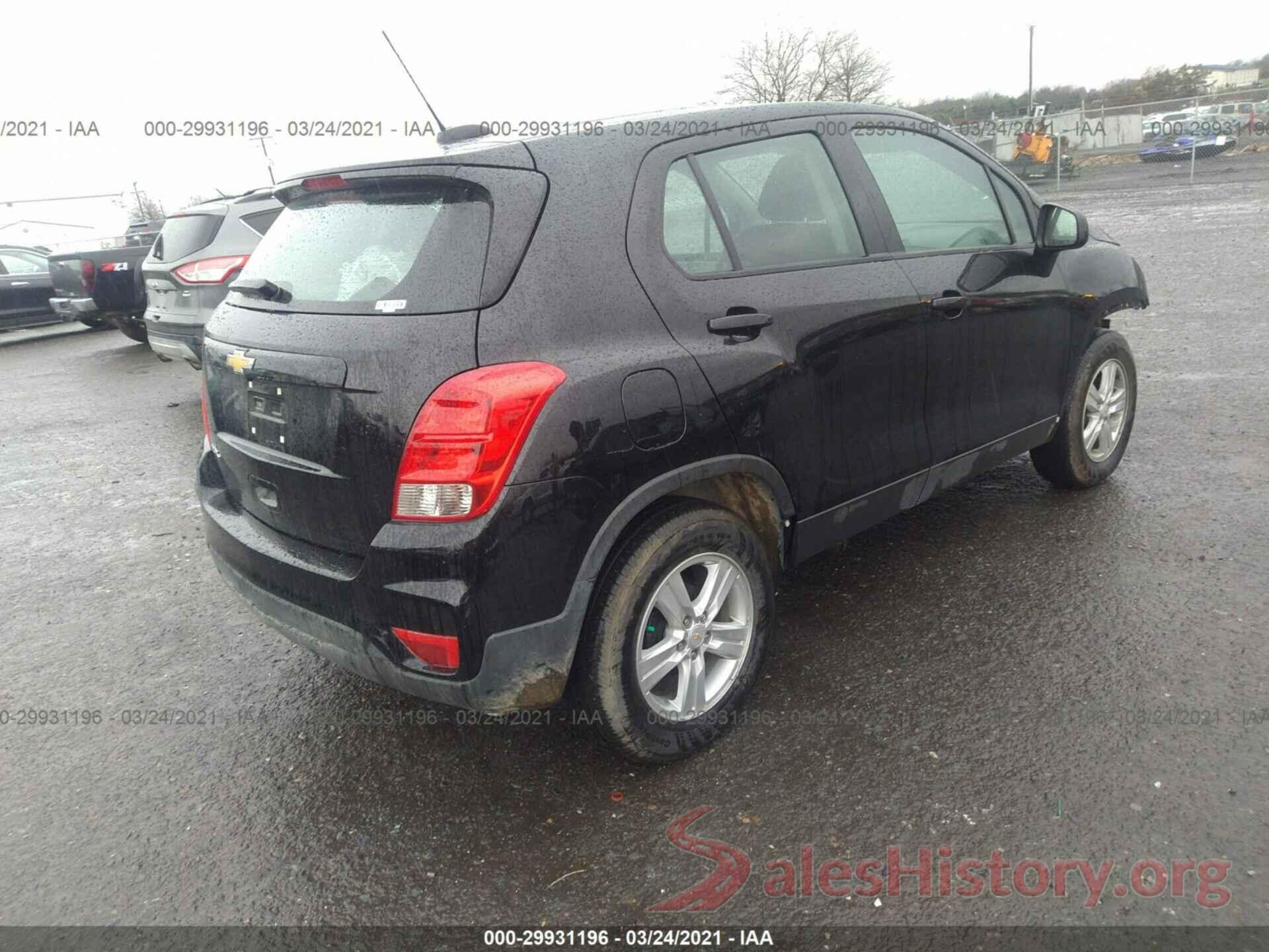 3GNCJKSB6LL306770 2020 CHEVROLET TRAX