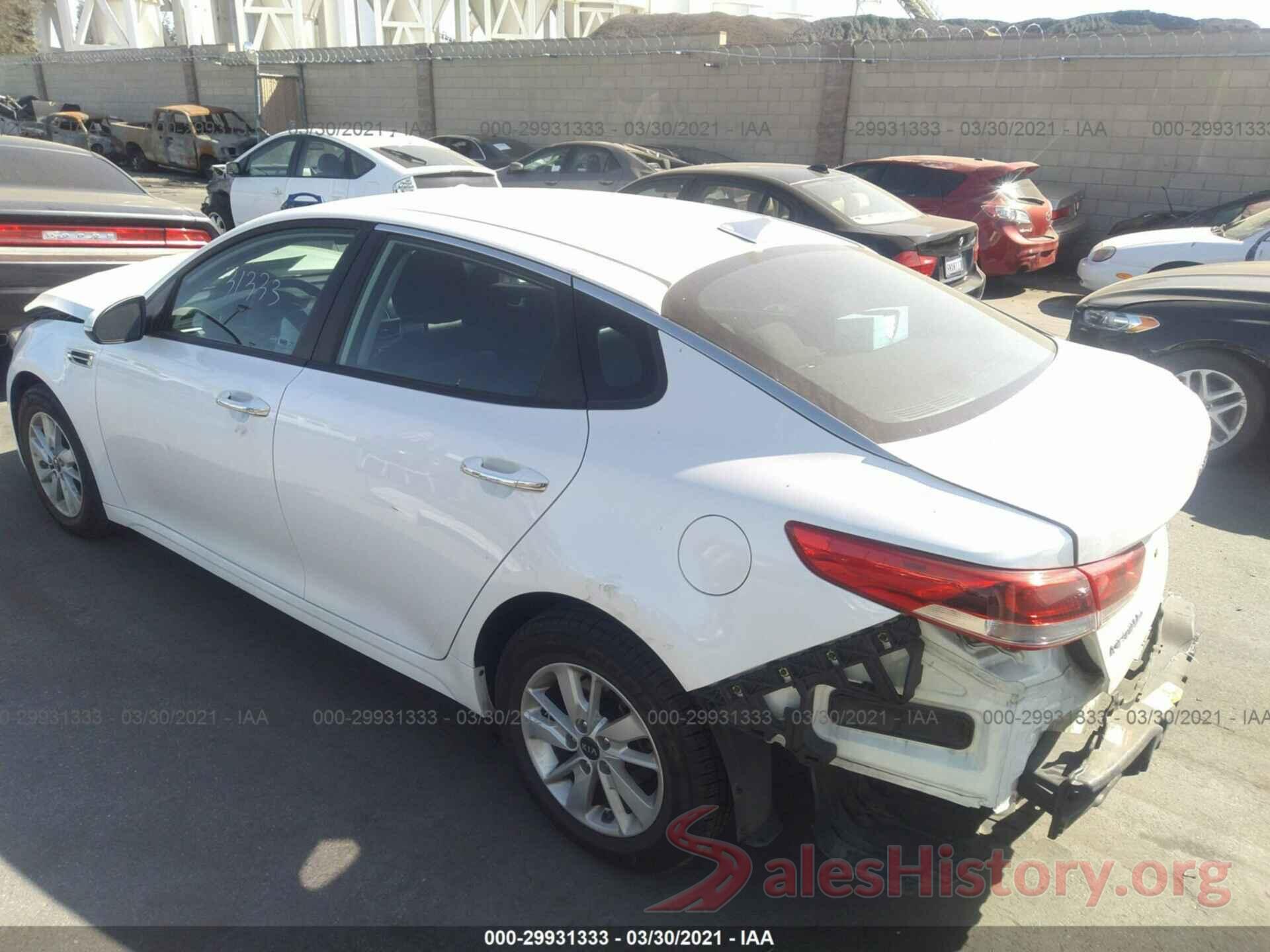 KNAGT4L3XG5076077 2016 KIA OPTIMA