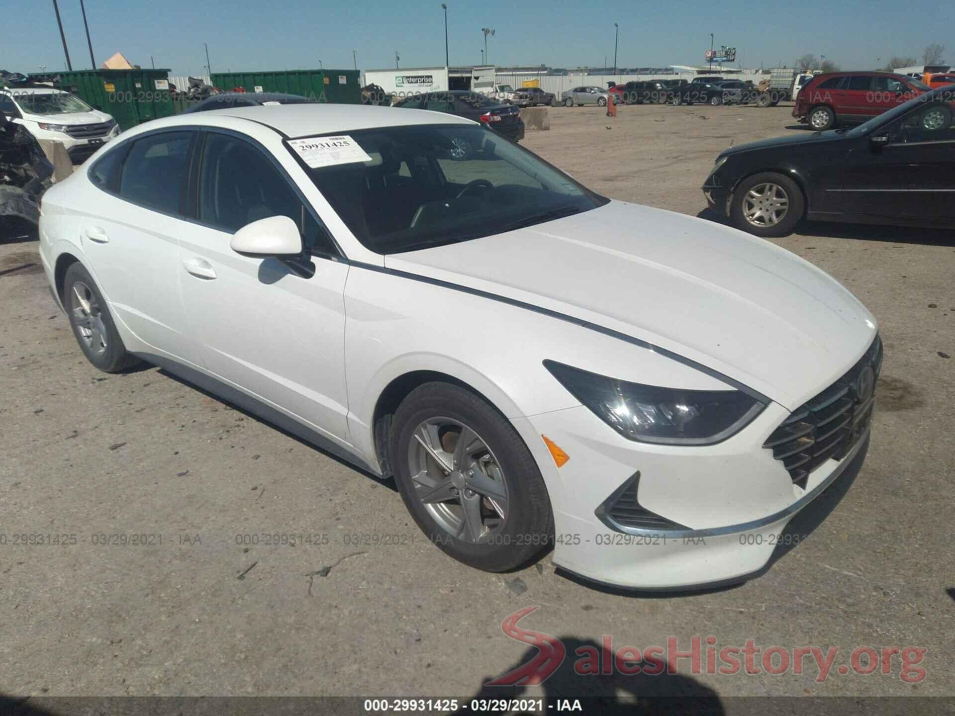 5NPEG4JA5LH054692 2020 HYUNDAI SONATA