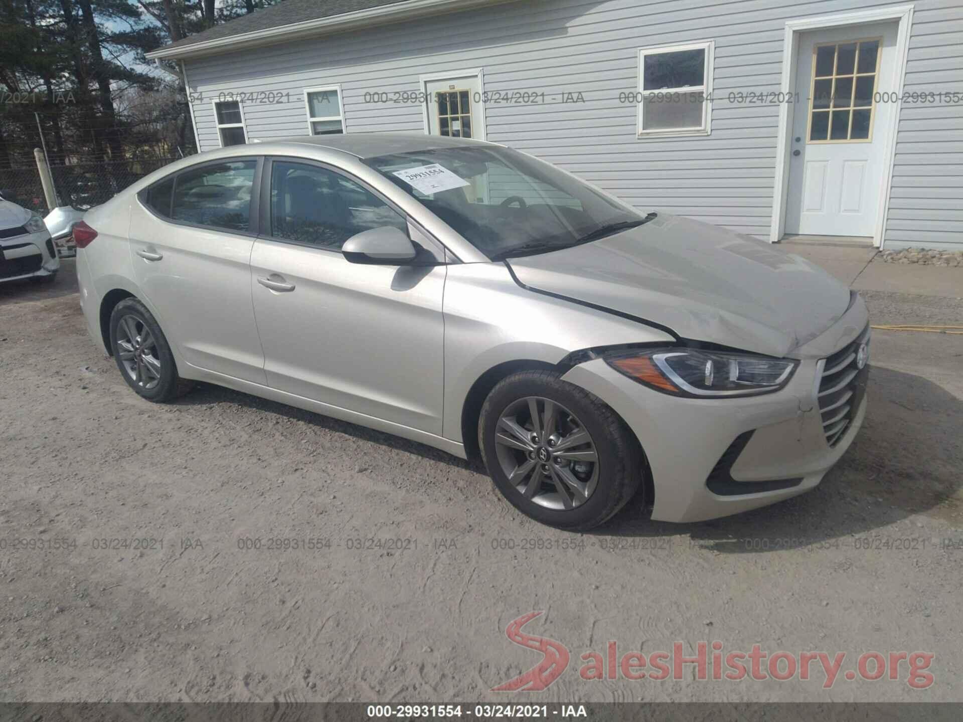 5NPD84LF9HH204196 2017 HYUNDAI ELANTRA