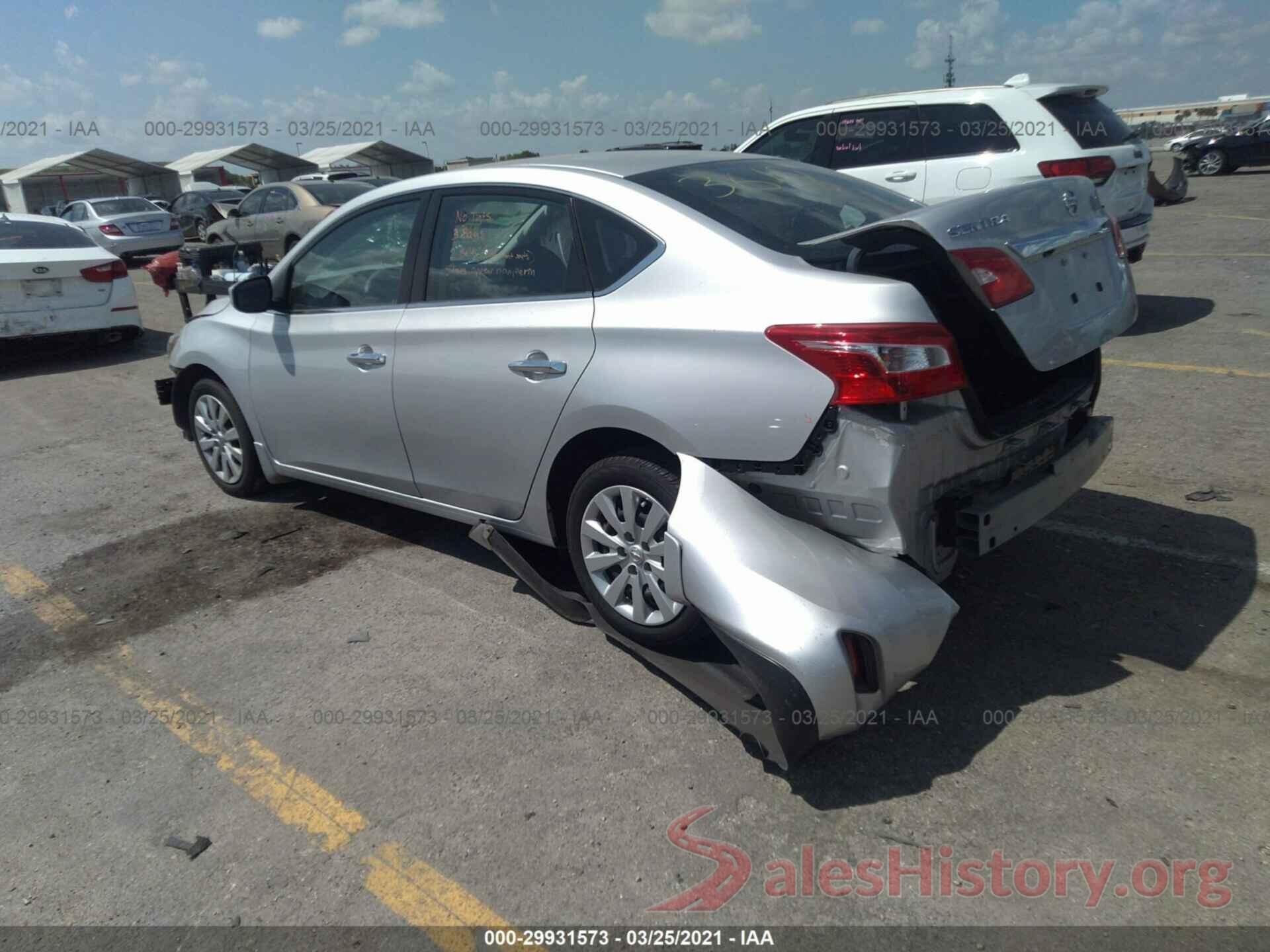 3N1AB7AP4KY413618 2019 NISSAN SENTRA