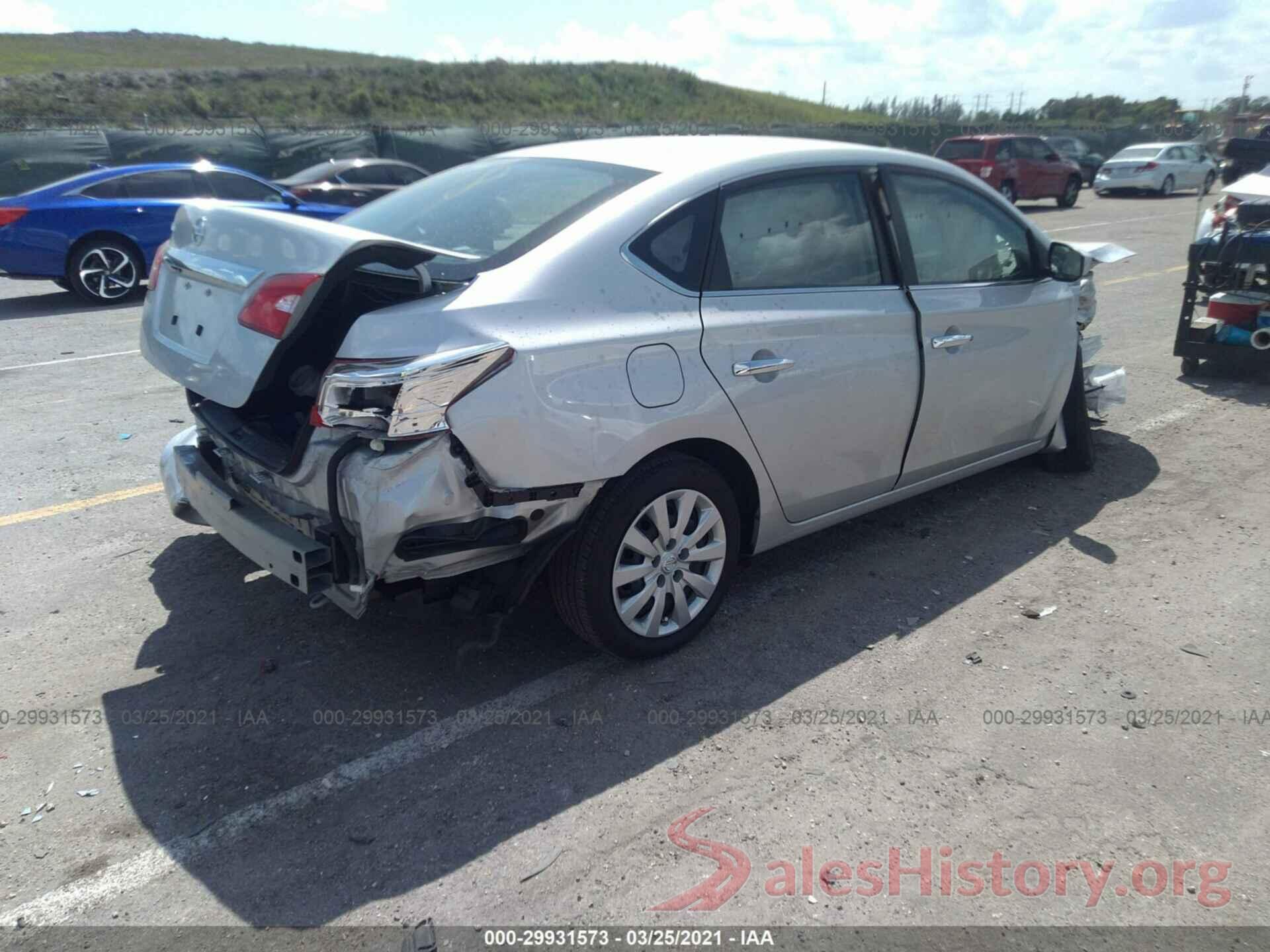 3N1AB7AP4KY413618 2019 NISSAN SENTRA