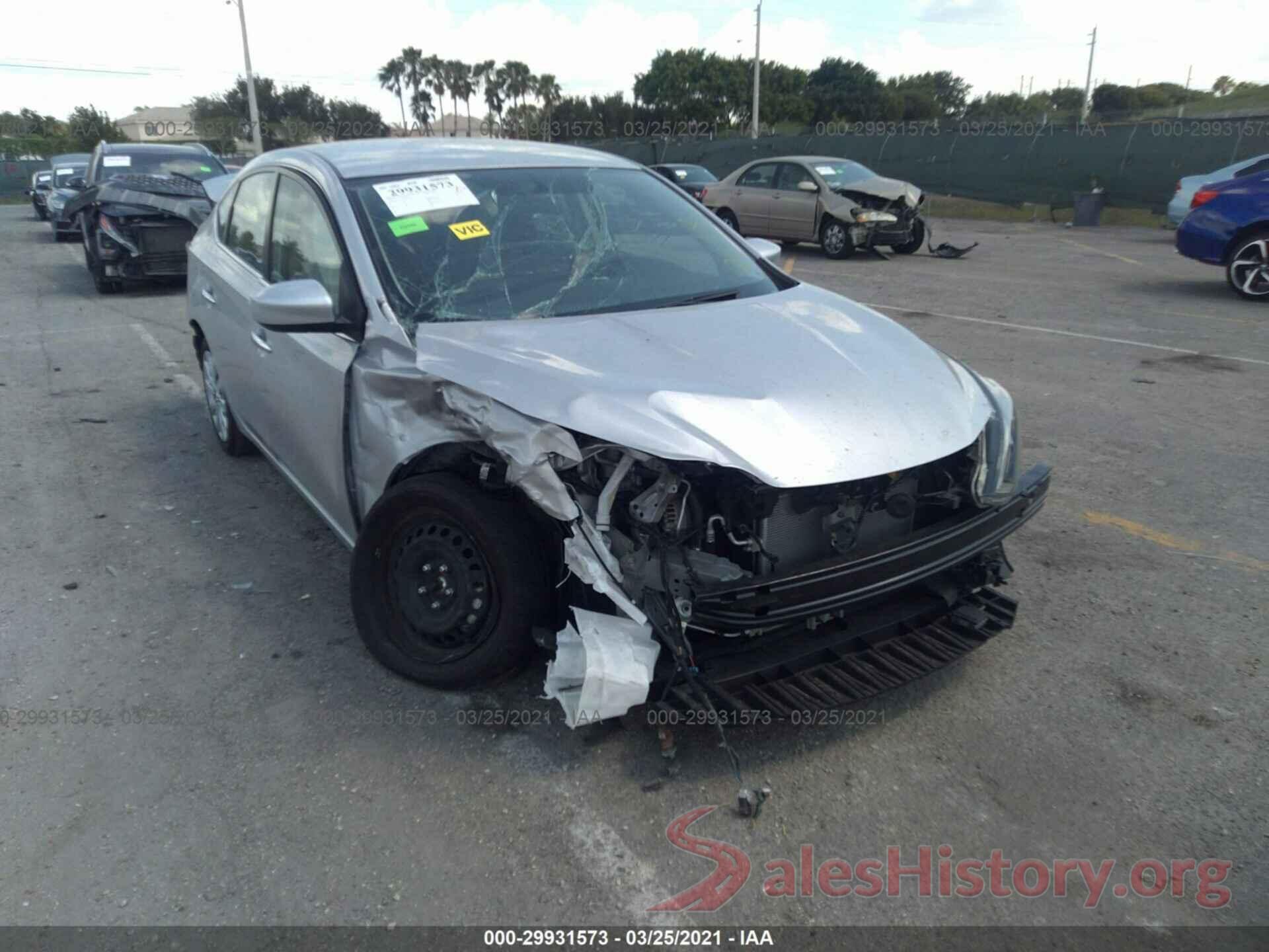 3N1AB7AP4KY413618 2019 NISSAN SENTRA