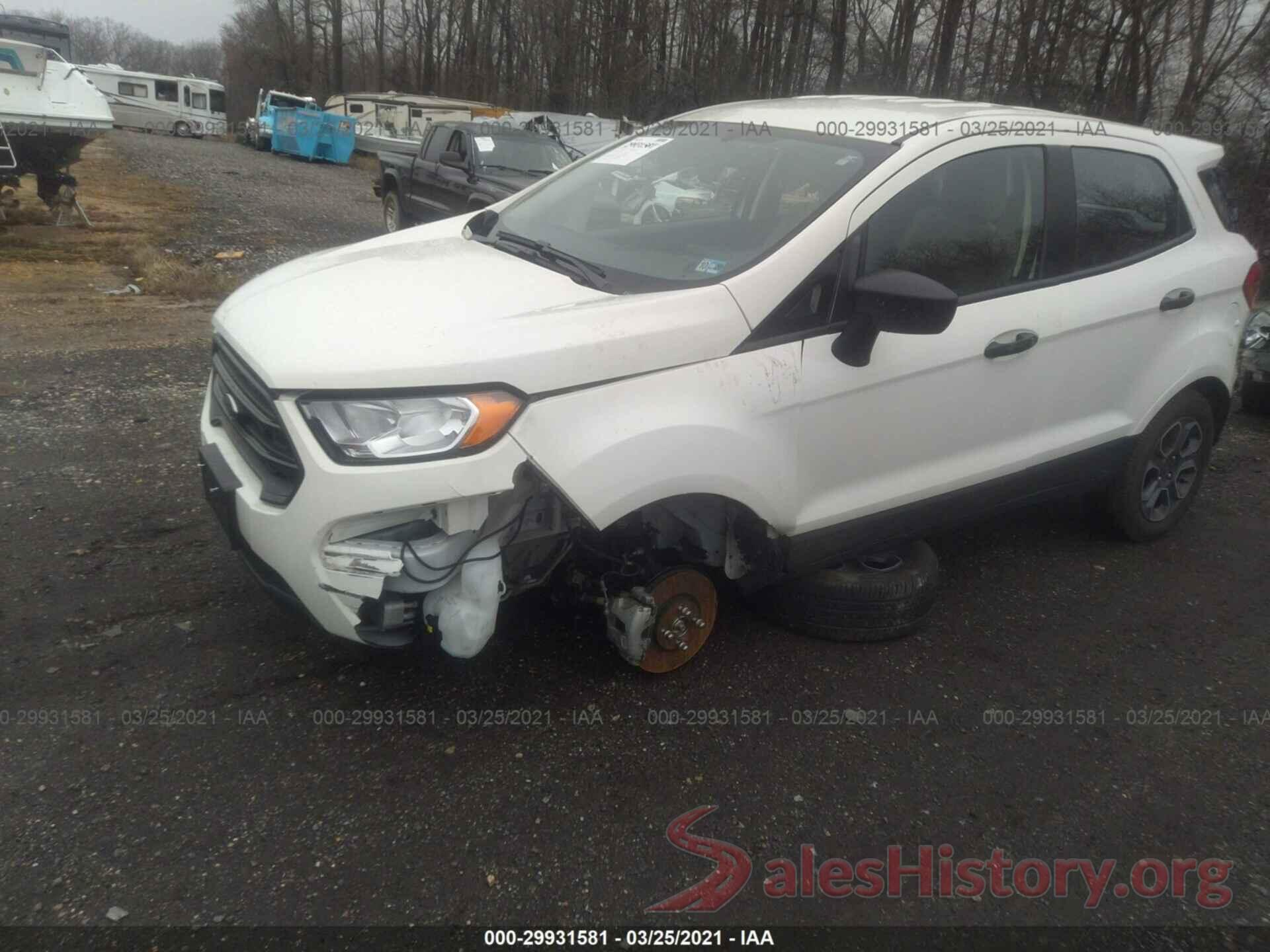 MAJ3S2FE0KC306757 2019 FORD ECOSPORT