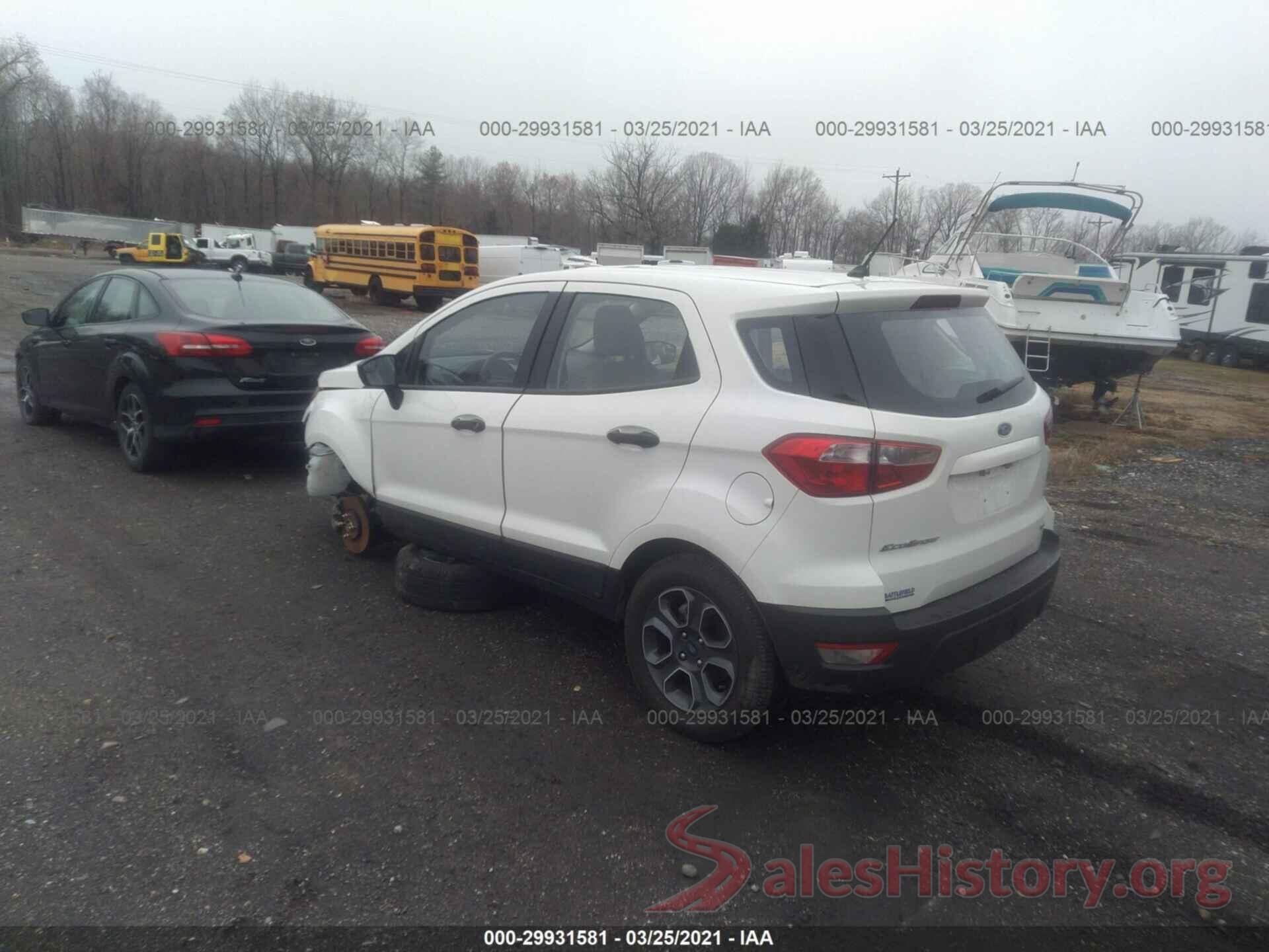 MAJ3S2FE0KC306757 2019 FORD ECOSPORT