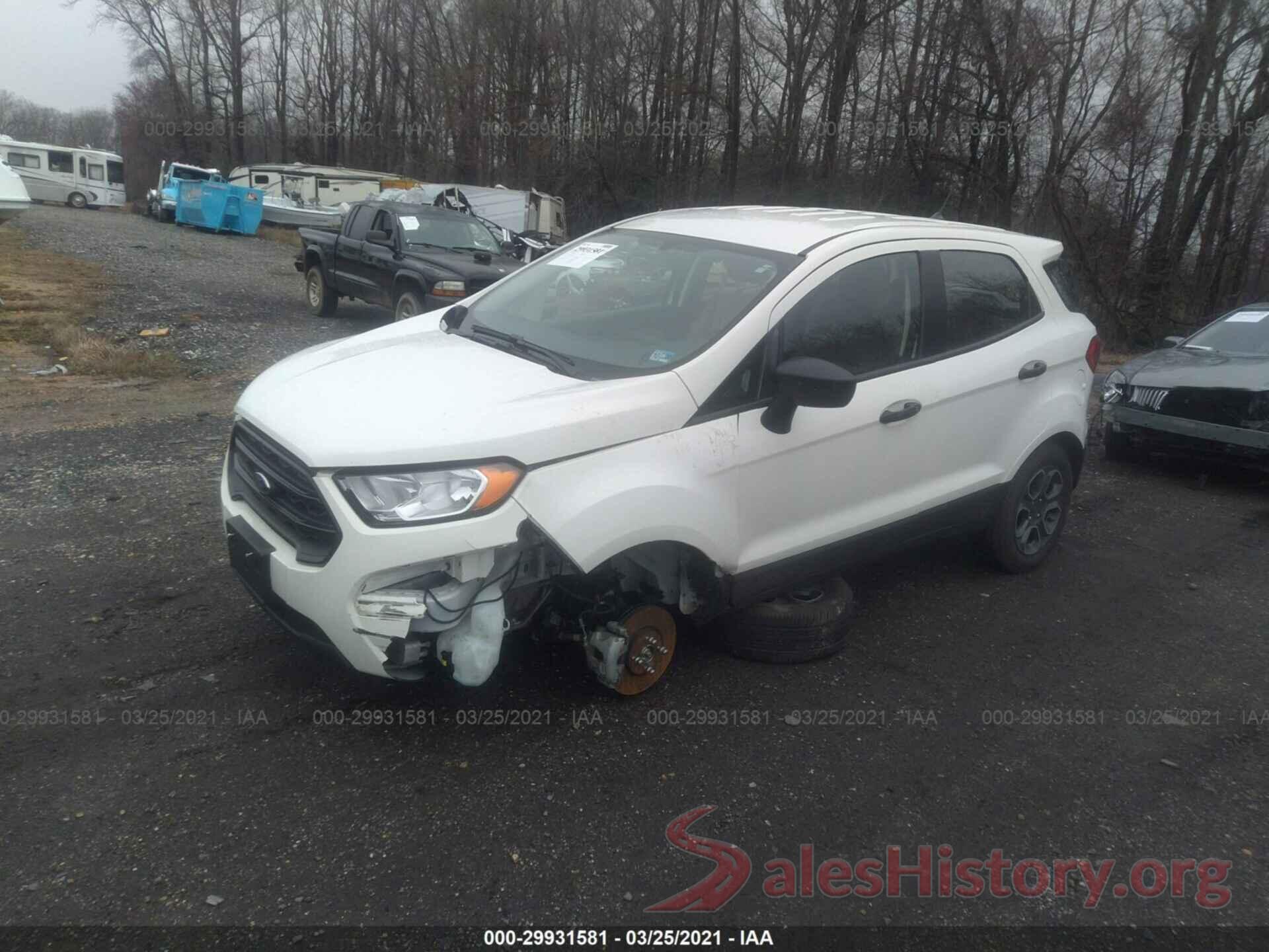 MAJ3S2FE0KC306757 2019 FORD ECOSPORT