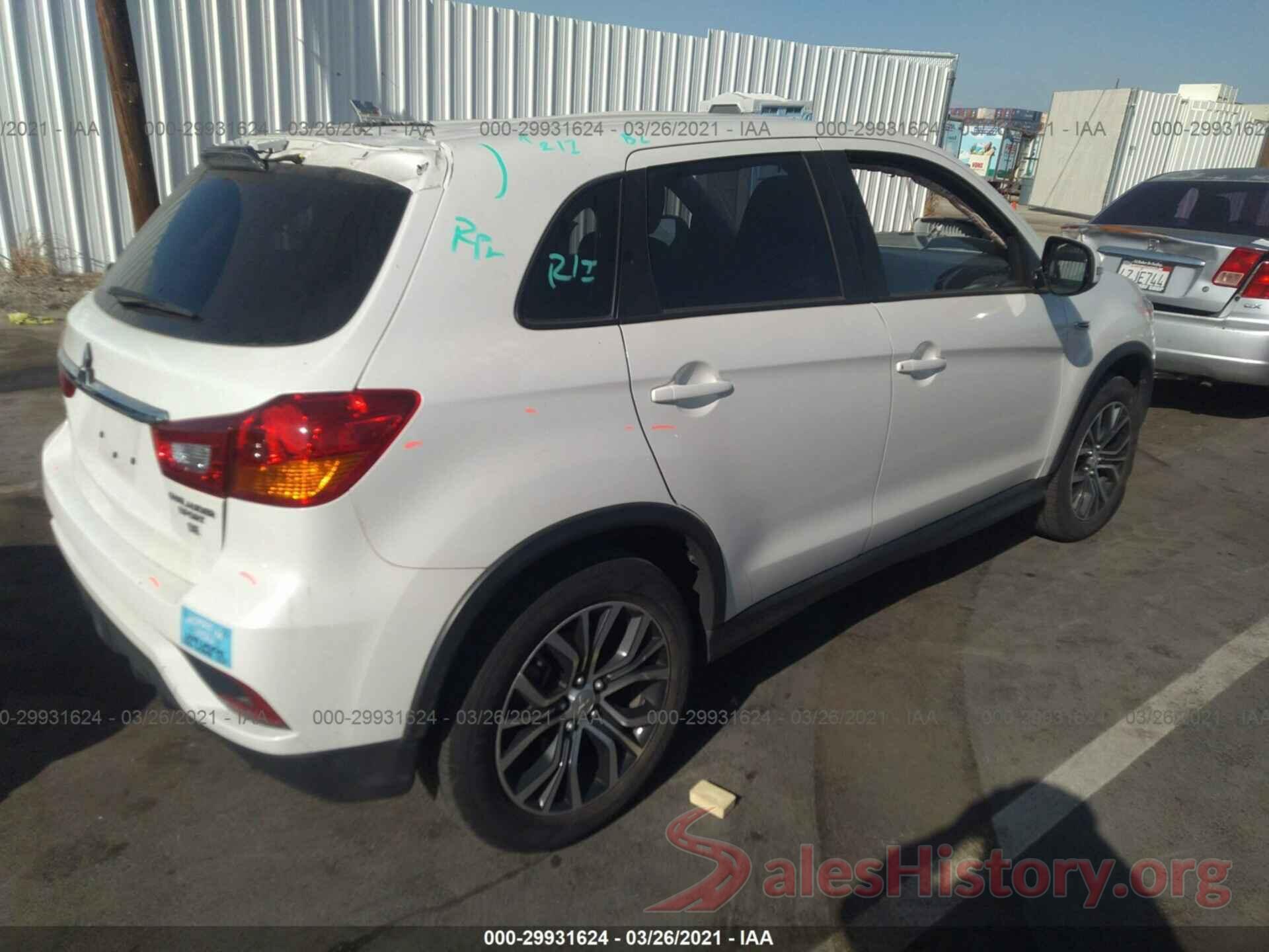 JA4AP3AW2JU020503 2018 MITSUBISHI OUTLANDER SPORT