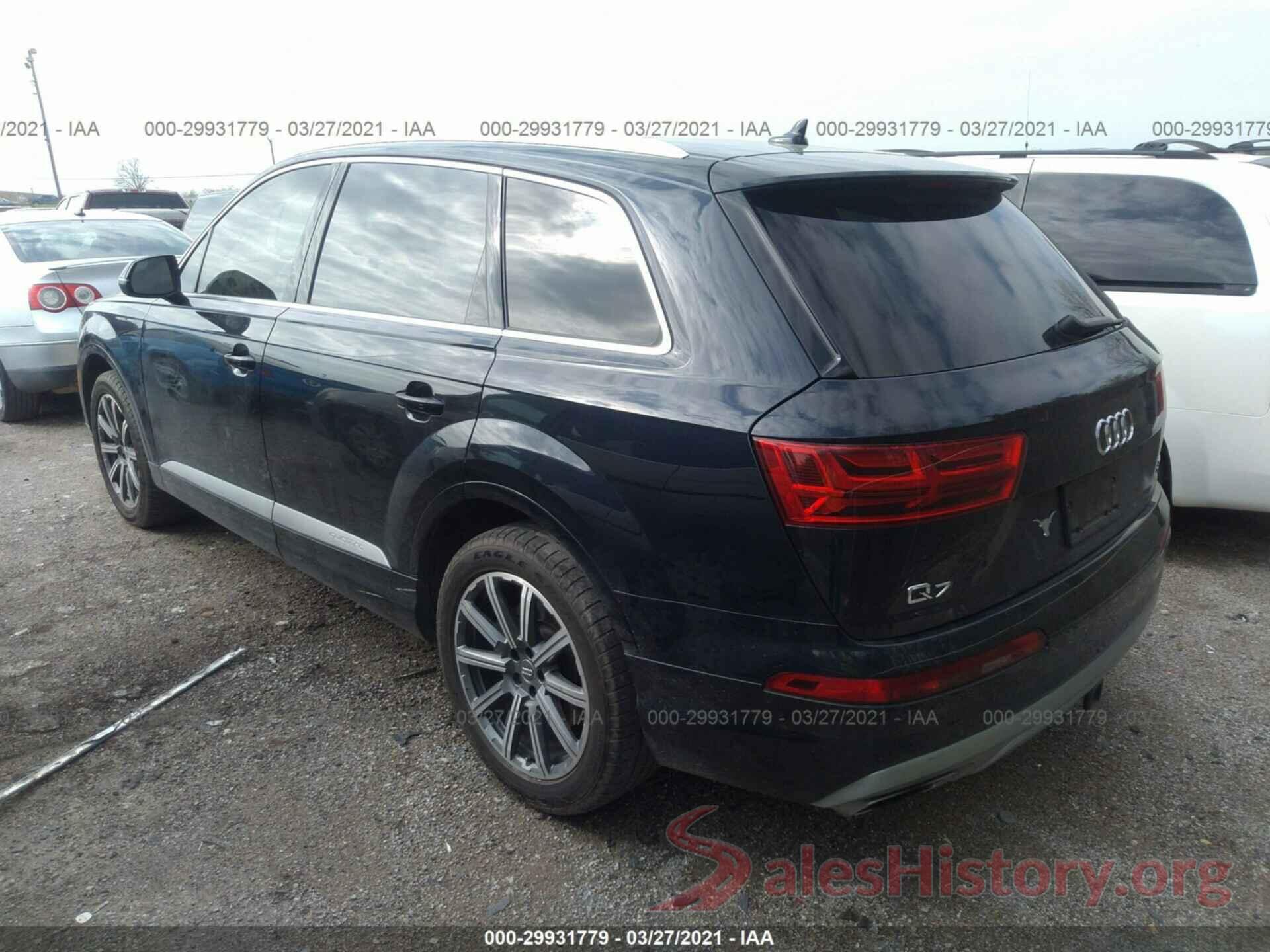 WA1LAAF77HD014299 2017 AUDI Q7