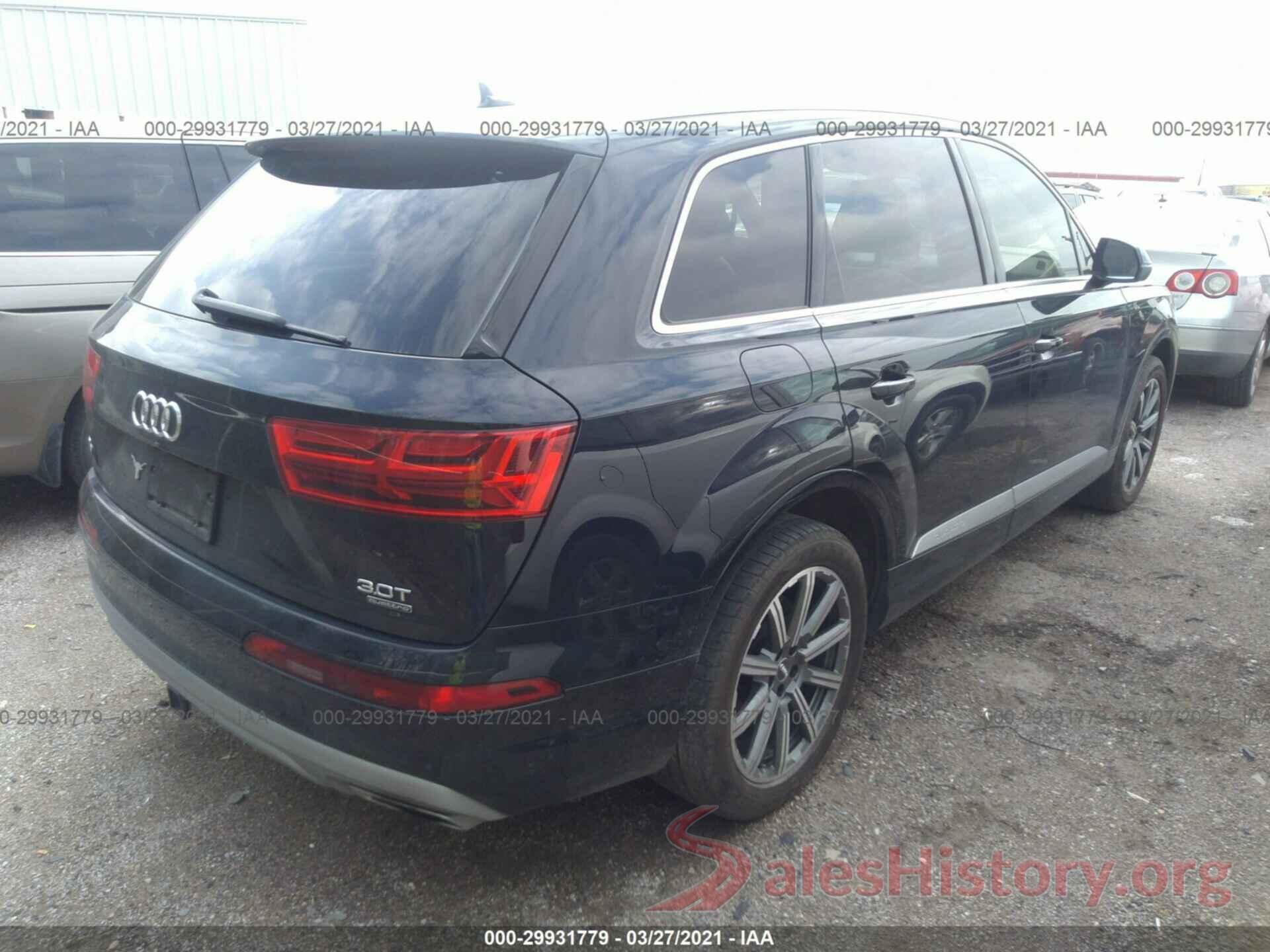 WA1LAAF77HD014299 2017 AUDI Q7