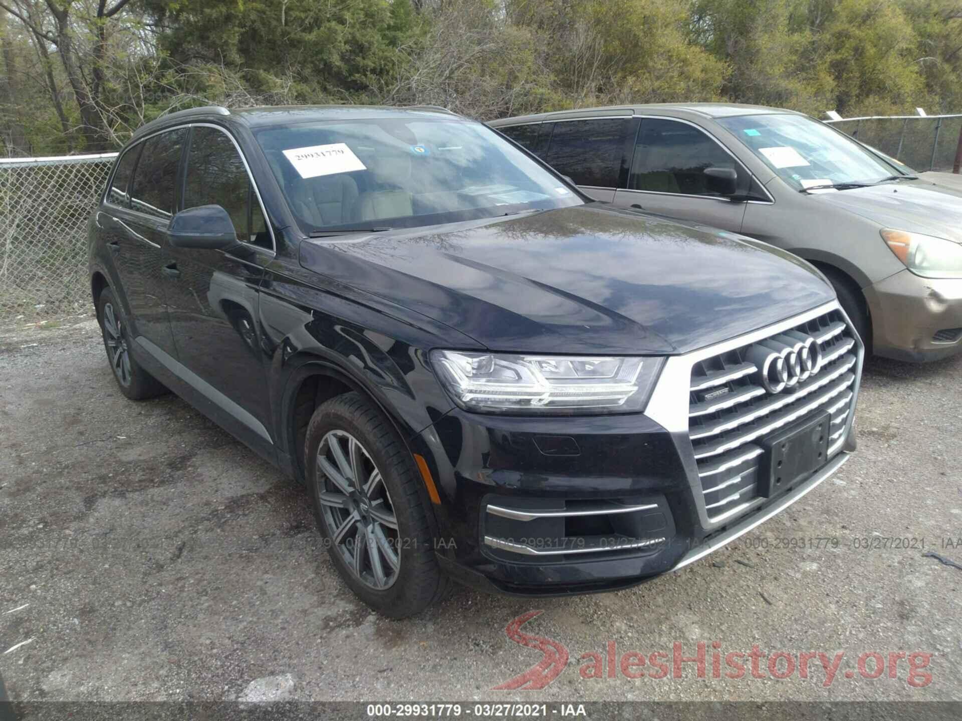 WA1LAAF77HD014299 2017 AUDI Q7