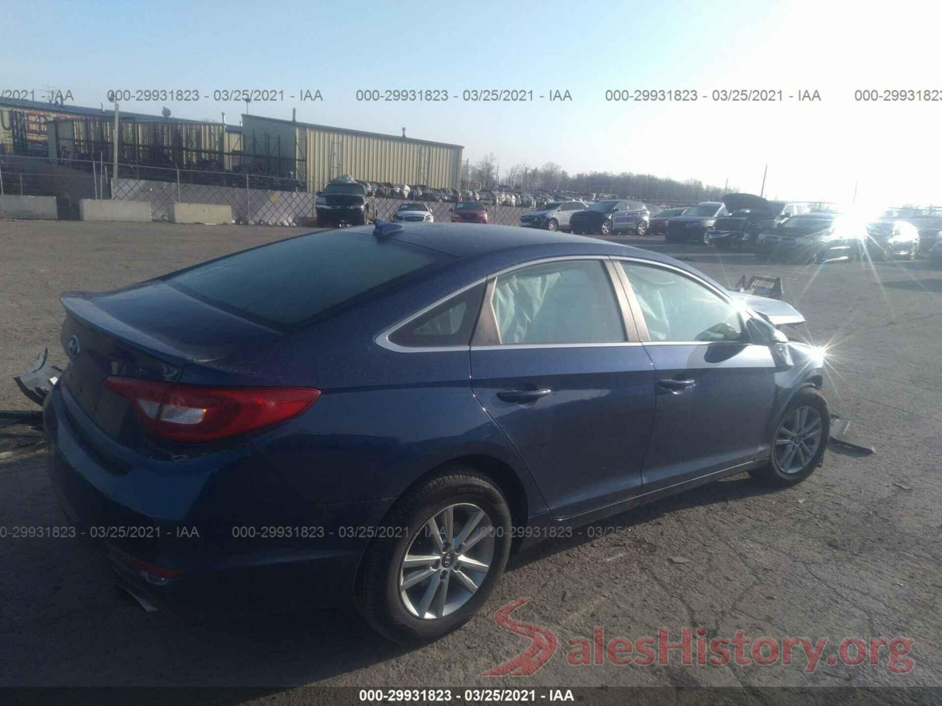 5NPE24AF6HH552465 2017 HYUNDAI SONATA