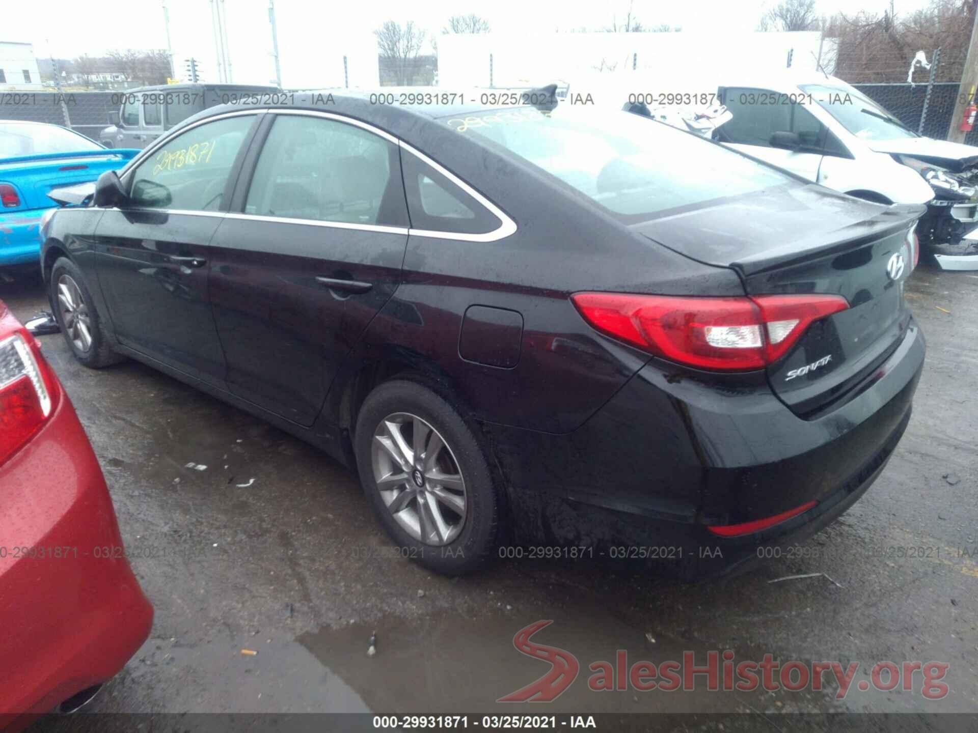 5NPE24AF4GH356720 2016 HYUNDAI SONATA