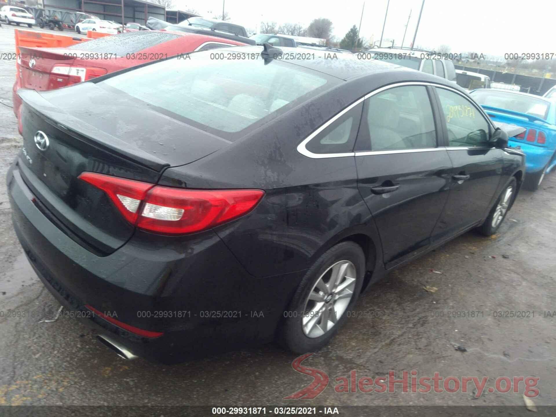 5NPE24AF4GH356720 2016 HYUNDAI SONATA