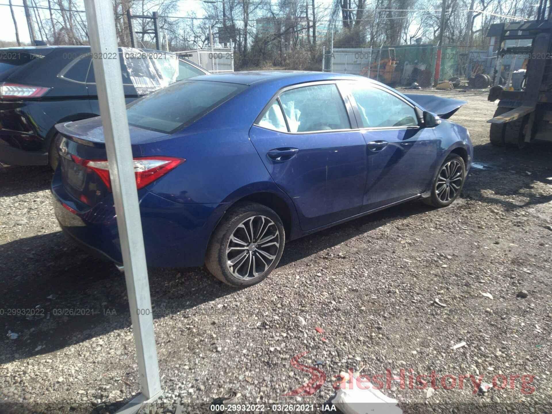 2T1BURHE5GC618707 2016 TOYOTA COROLLA