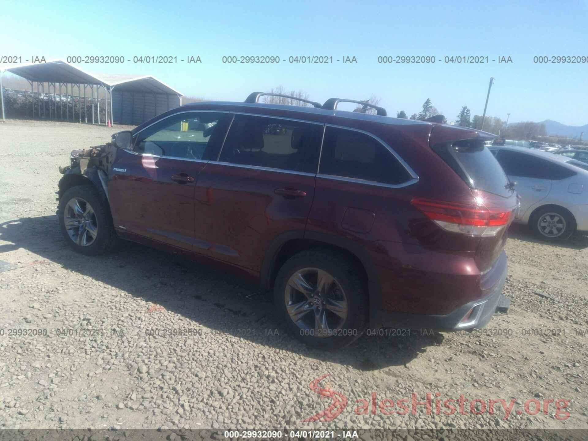 5TDDGRFH3JS041140 2018 TOYOTA HIGHLANDER