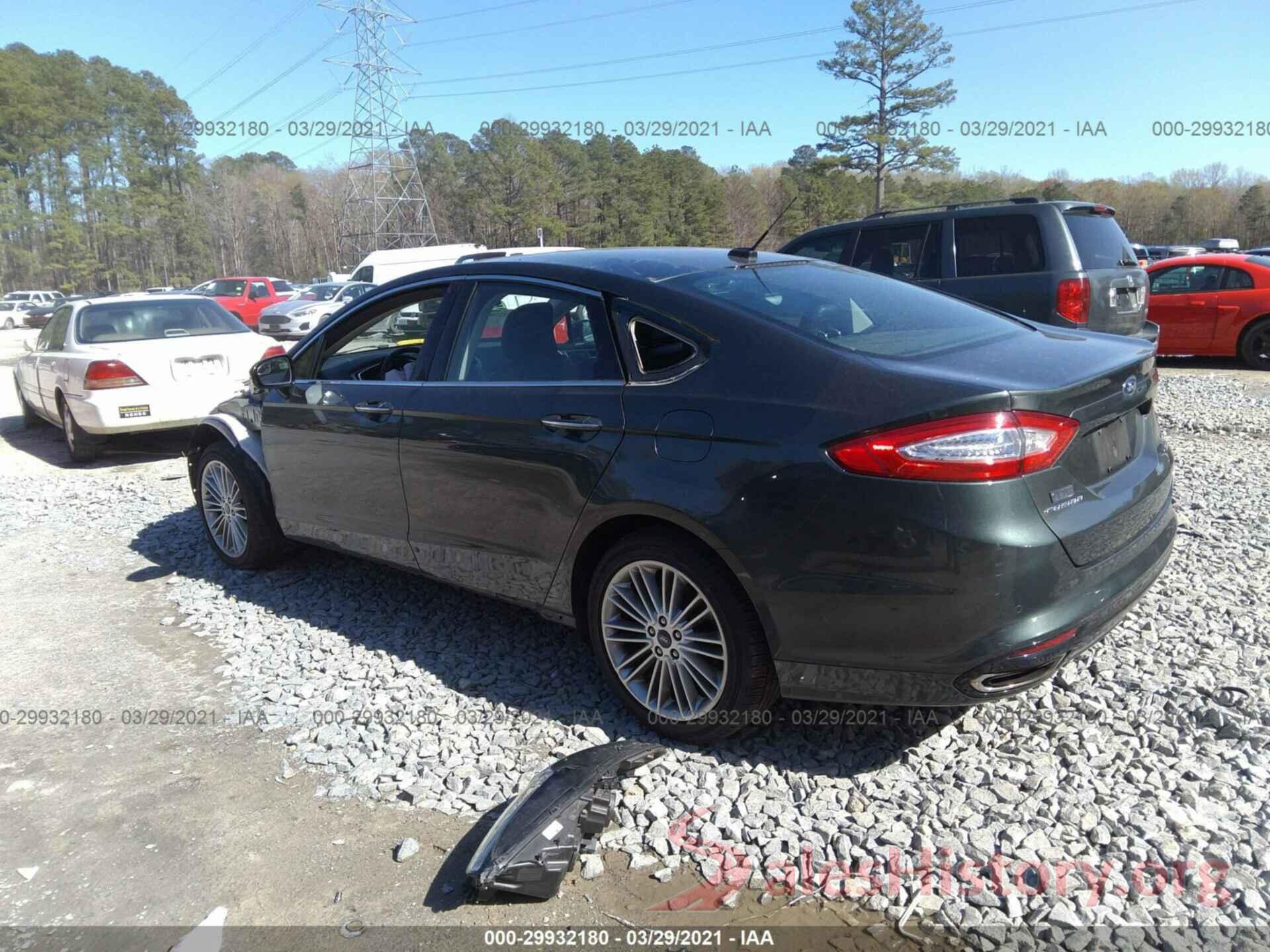 3FA6P0T92GR100519 2016 FORD FUSION