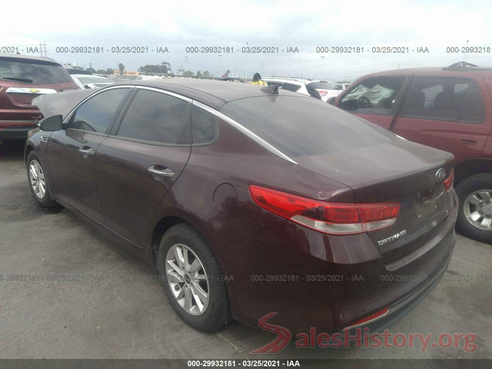 5XXGT4L38GG023571 2016 KIA OPTIMA