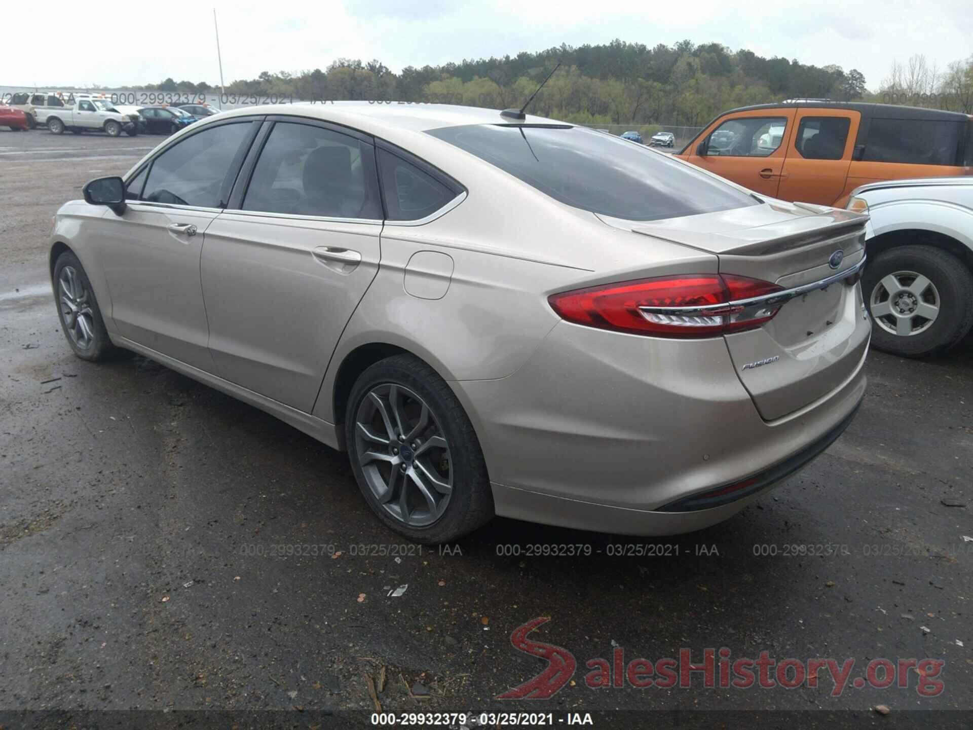 3FA6P0HD0HR304234 2017 FORD FUSION