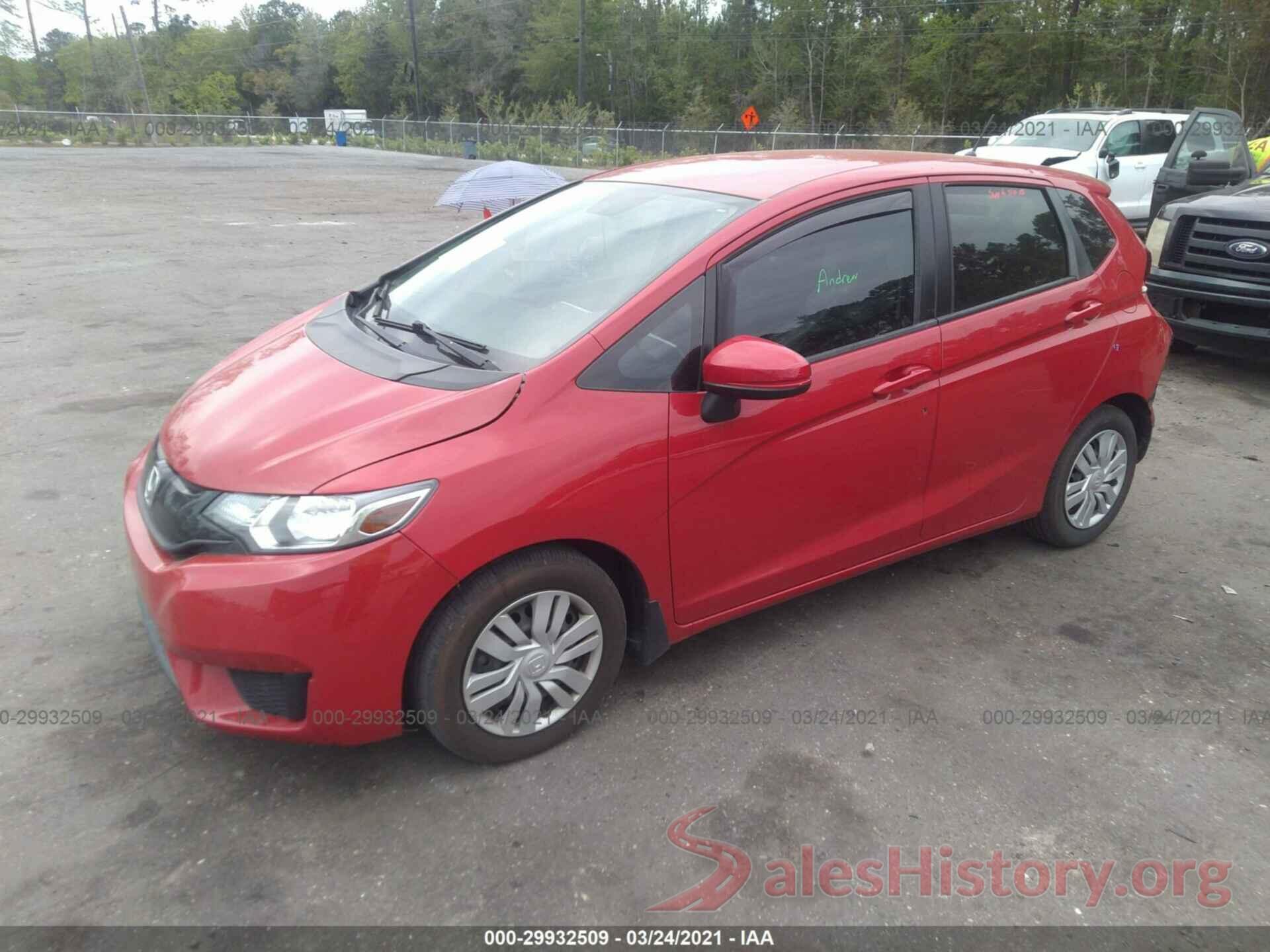 JHMGK5H57GS003013 2016 HONDA FIT