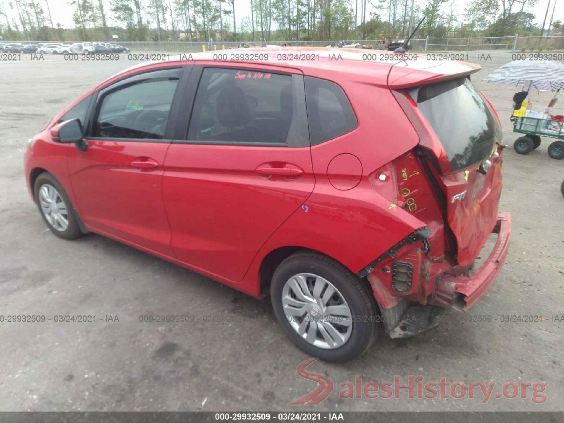 JHMGK5H57GS003013 2016 HONDA FIT