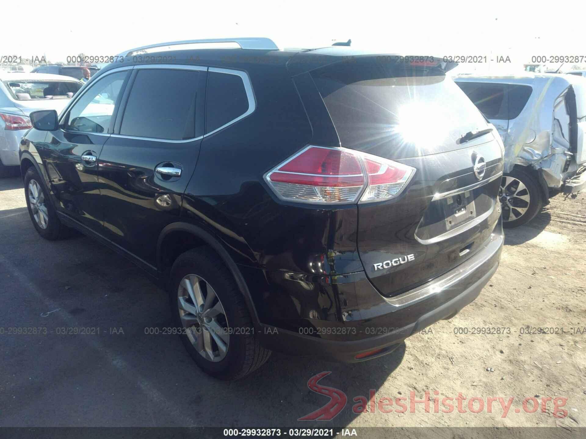 KNMAT2MTXGP702209 2016 NISSAN ROGUE