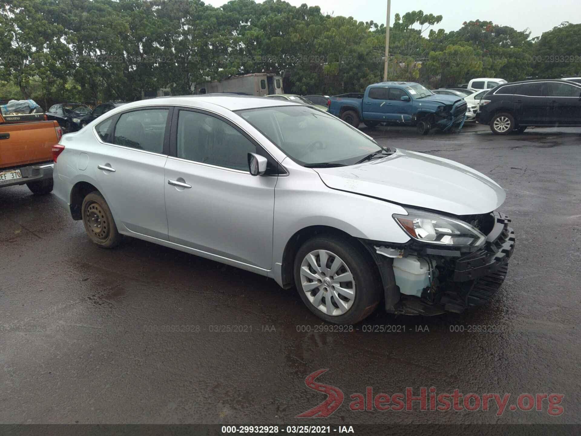 3N1AB7AP2KY215832 2019 NISSAN SENTRA