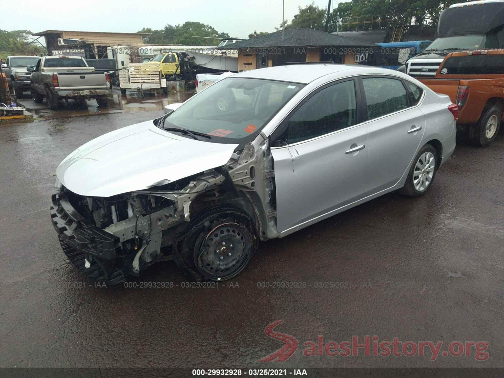 3N1AB7AP2KY215832 2019 NISSAN SENTRA