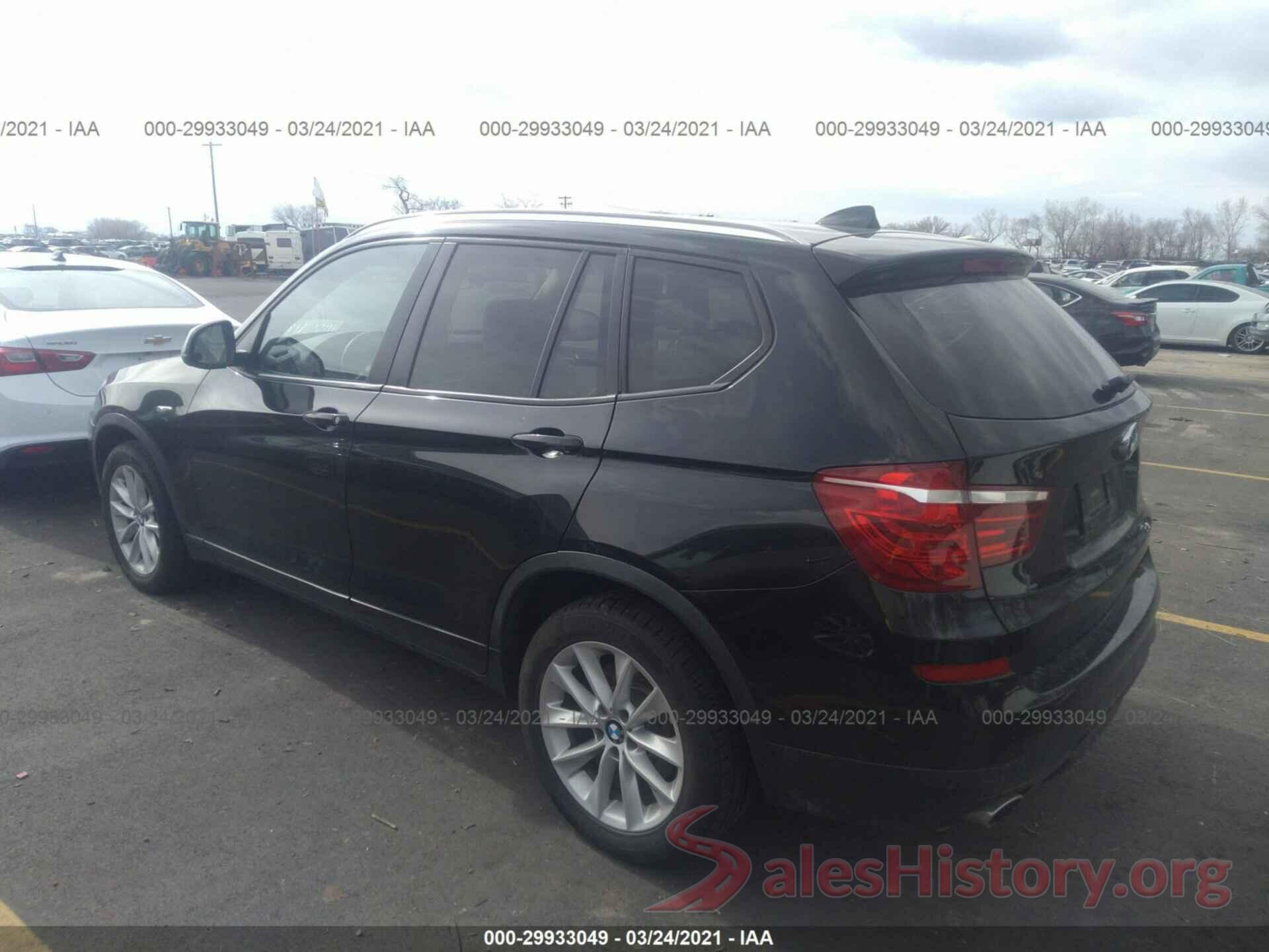 5UXWY3C59G0N88291 2016 BMW X3