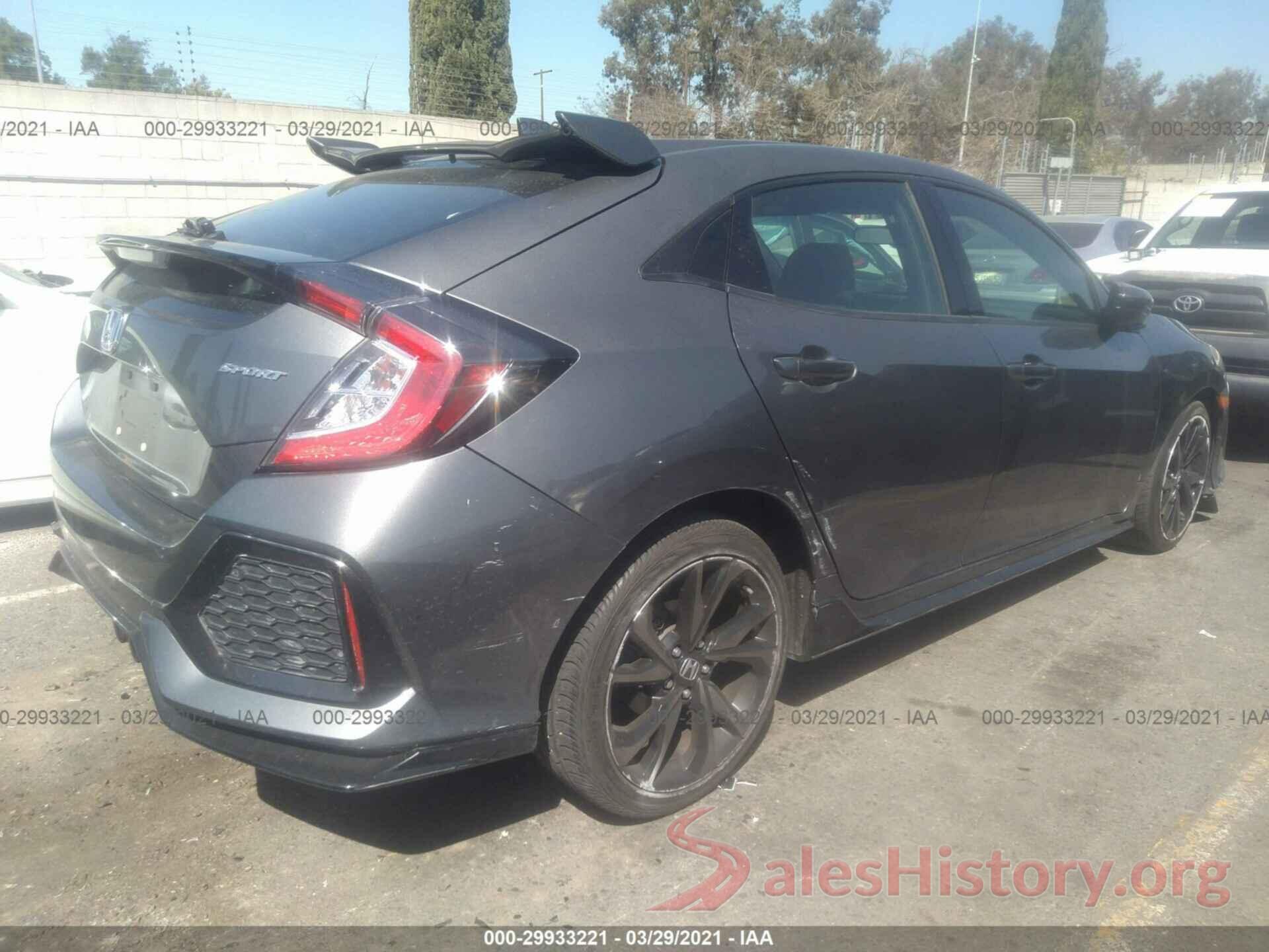 SHHFK7H48HU425112 2017 HONDA CIVIC HATCHBACK