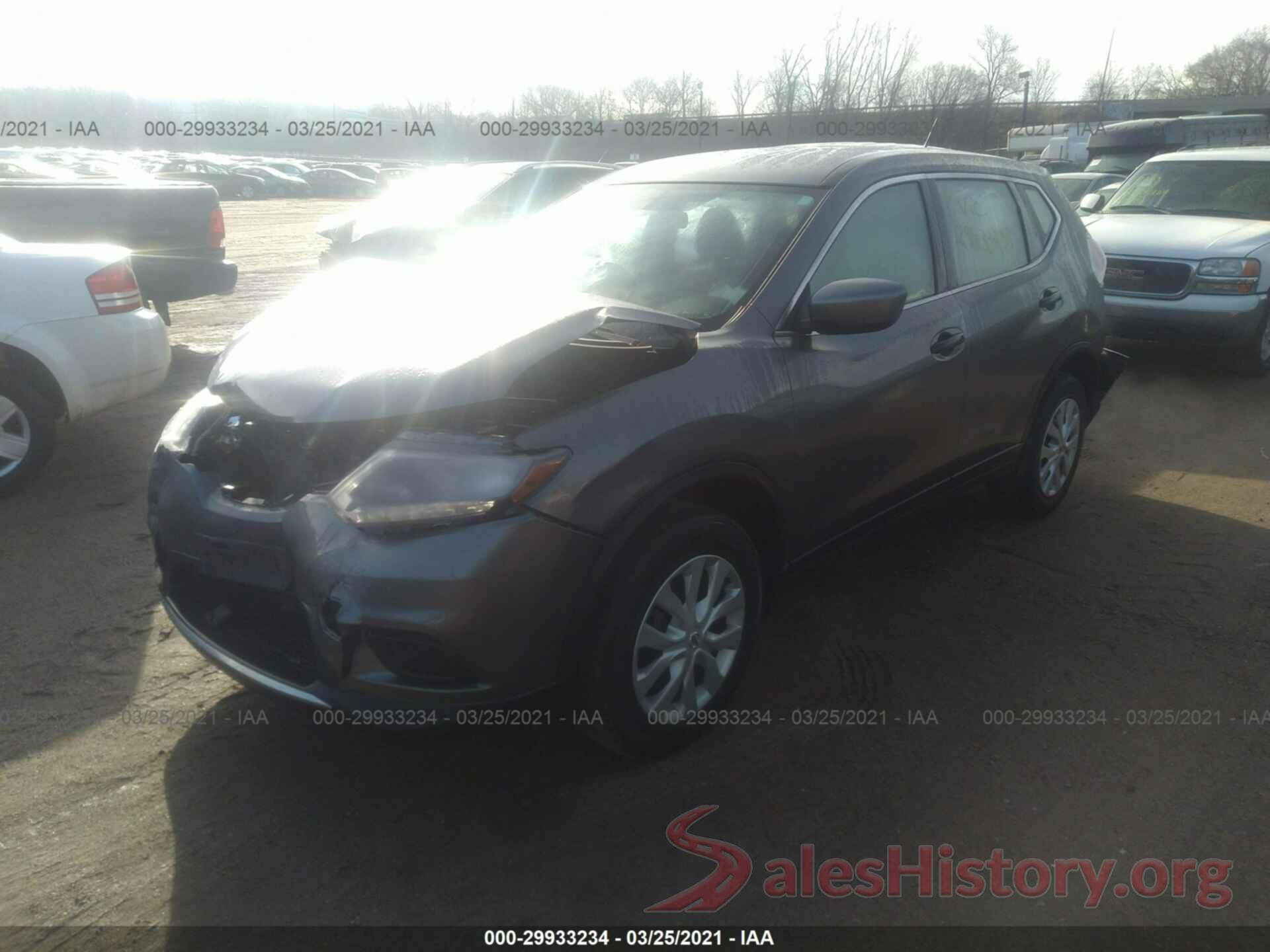 JN8AT2MVXGW132207 2016 NISSAN ROGUE