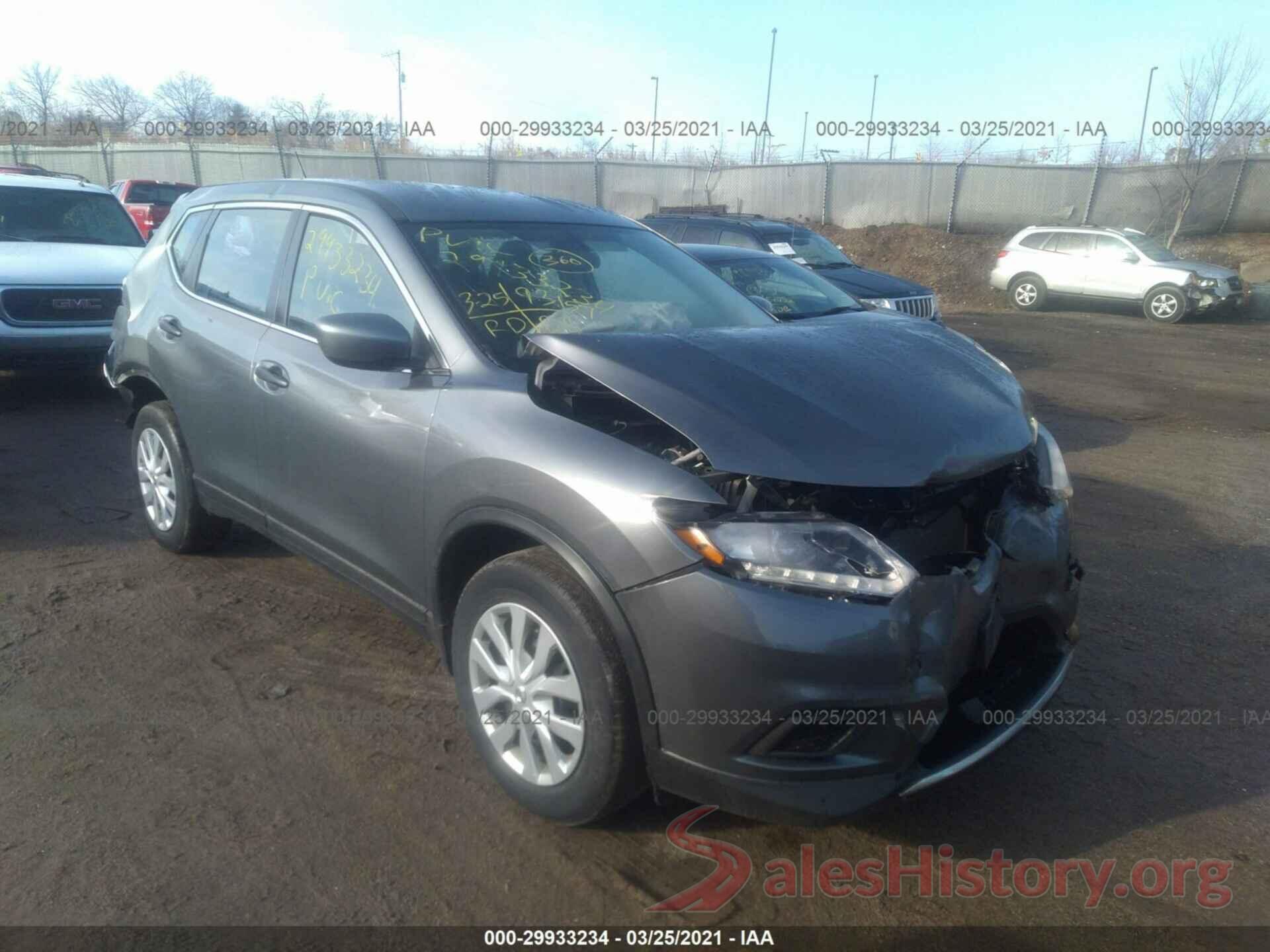 JN8AT2MVXGW132207 2016 NISSAN ROGUE