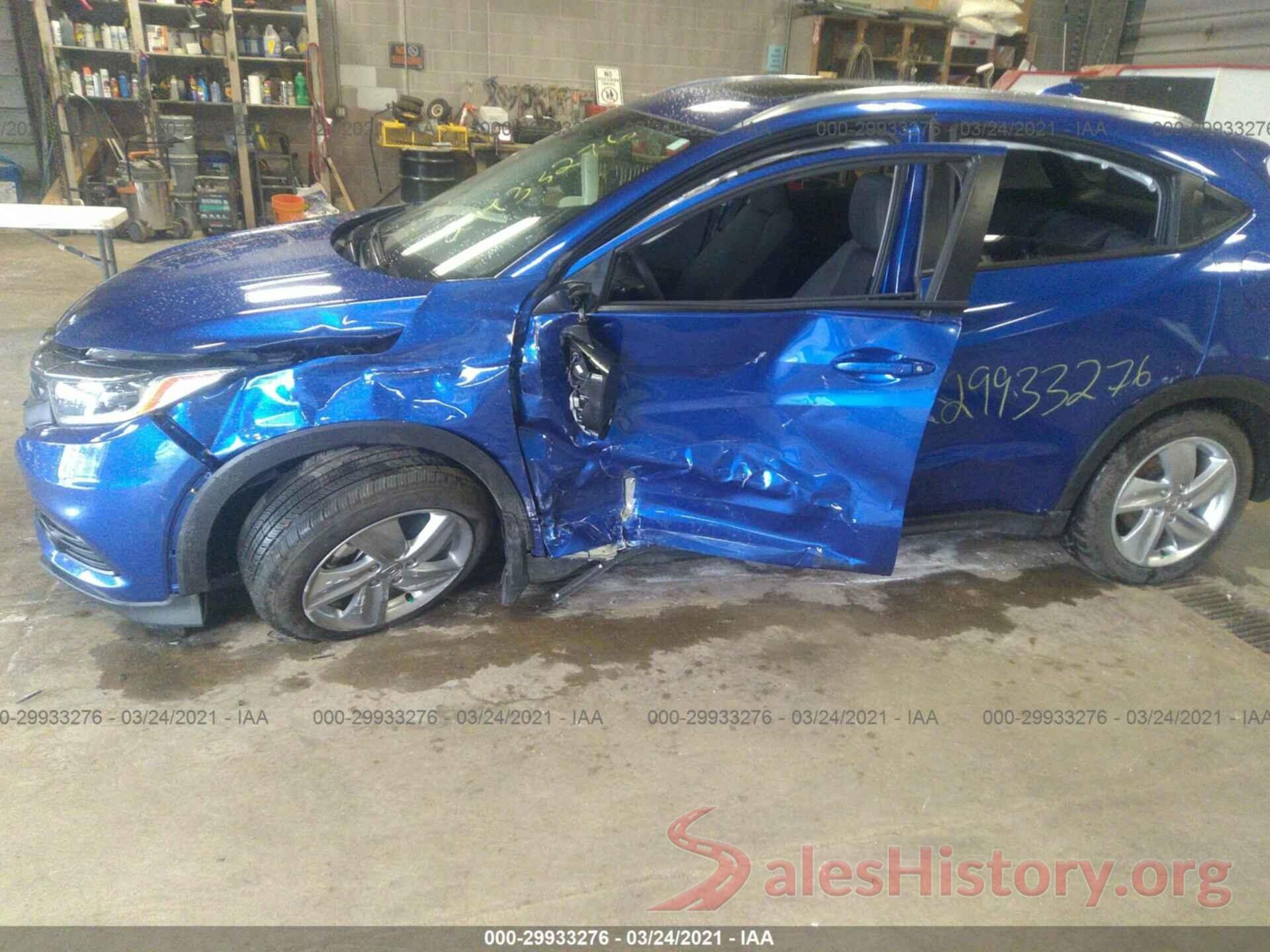 3CZRU6H52KM727889 2019 HONDA HR-V