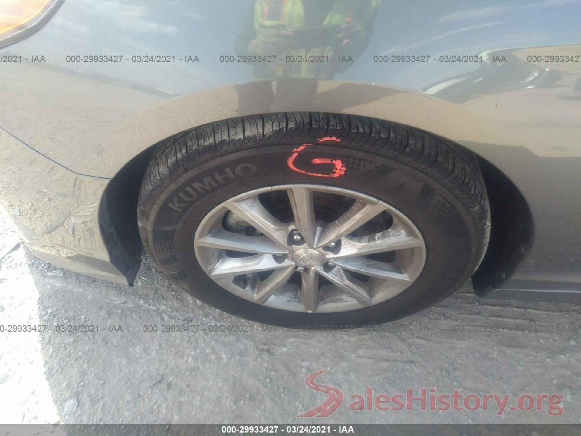 5NPE24AF6KH751233 2019 HYUNDAI SONATA