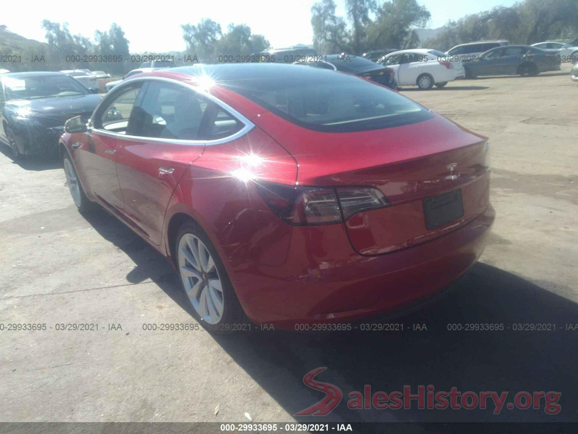 5YJ3E1EA9KF302395 2019 TESLA MODEL 3