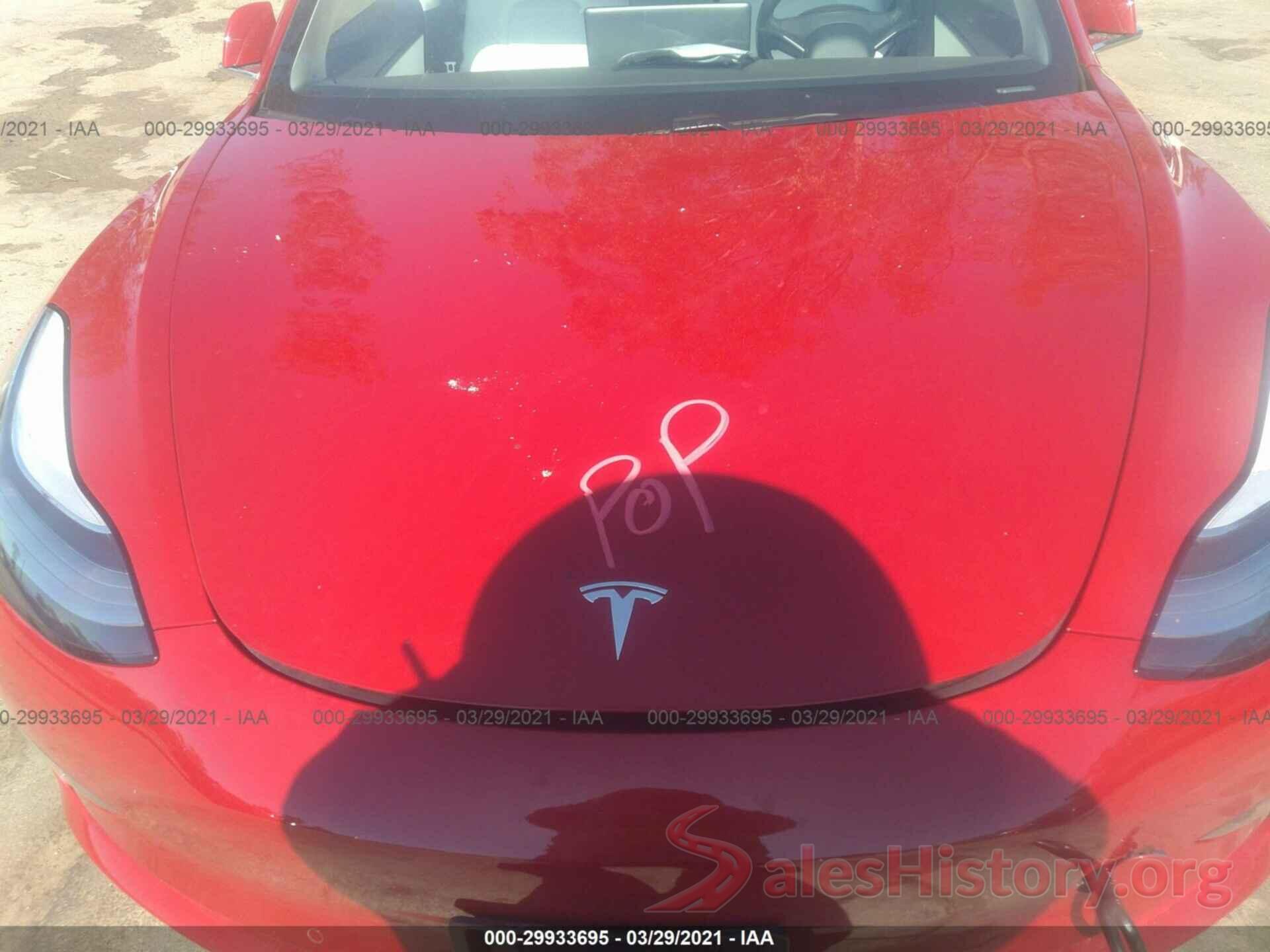 5YJ3E1EA9KF302395 2019 TESLA MODEL 3