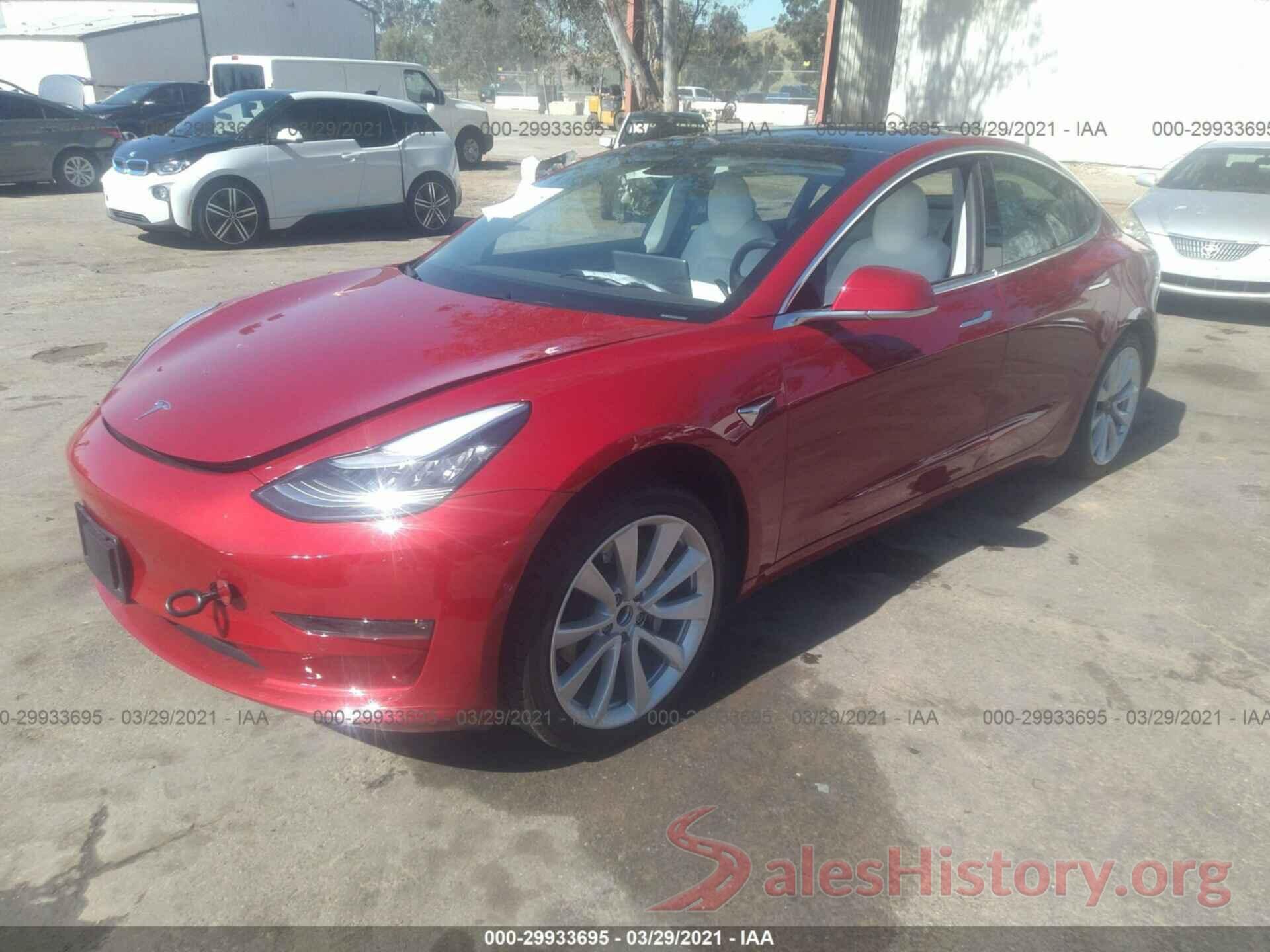 5YJ3E1EA9KF302395 2019 TESLA MODEL 3