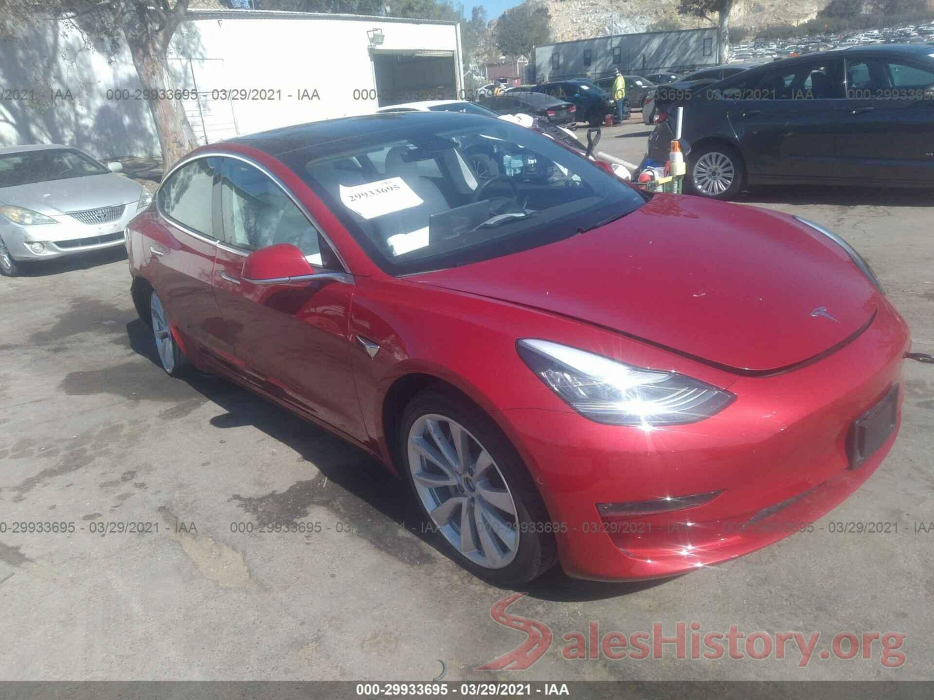 5YJ3E1EA9KF302395 2019 TESLA MODEL 3