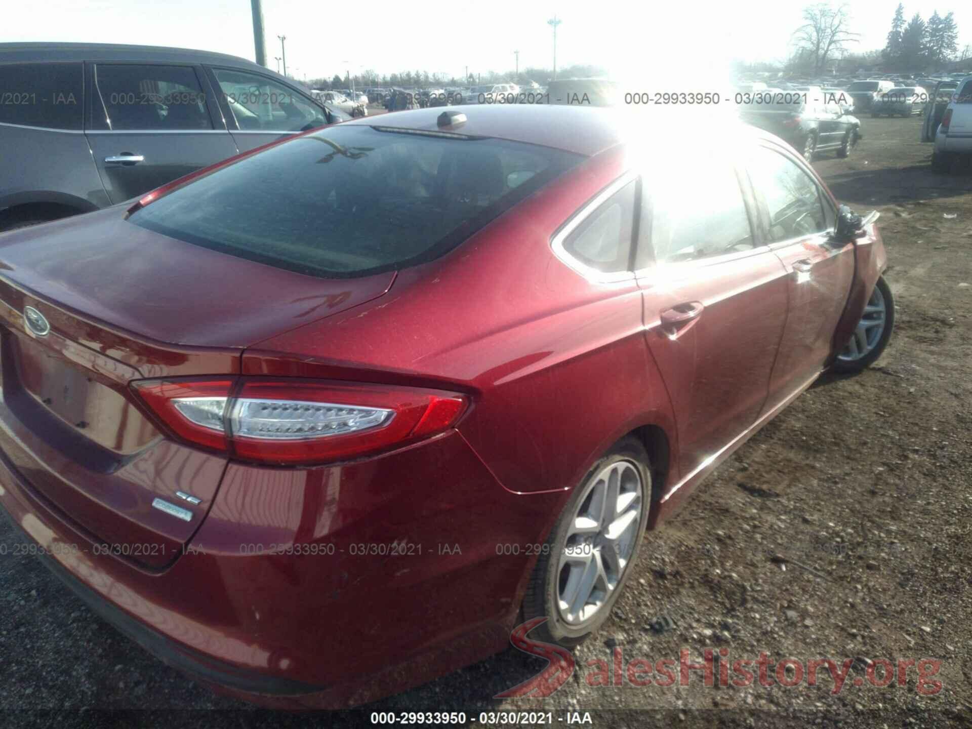 3FA6P0HD0GR113234 2016 FORD FUSION