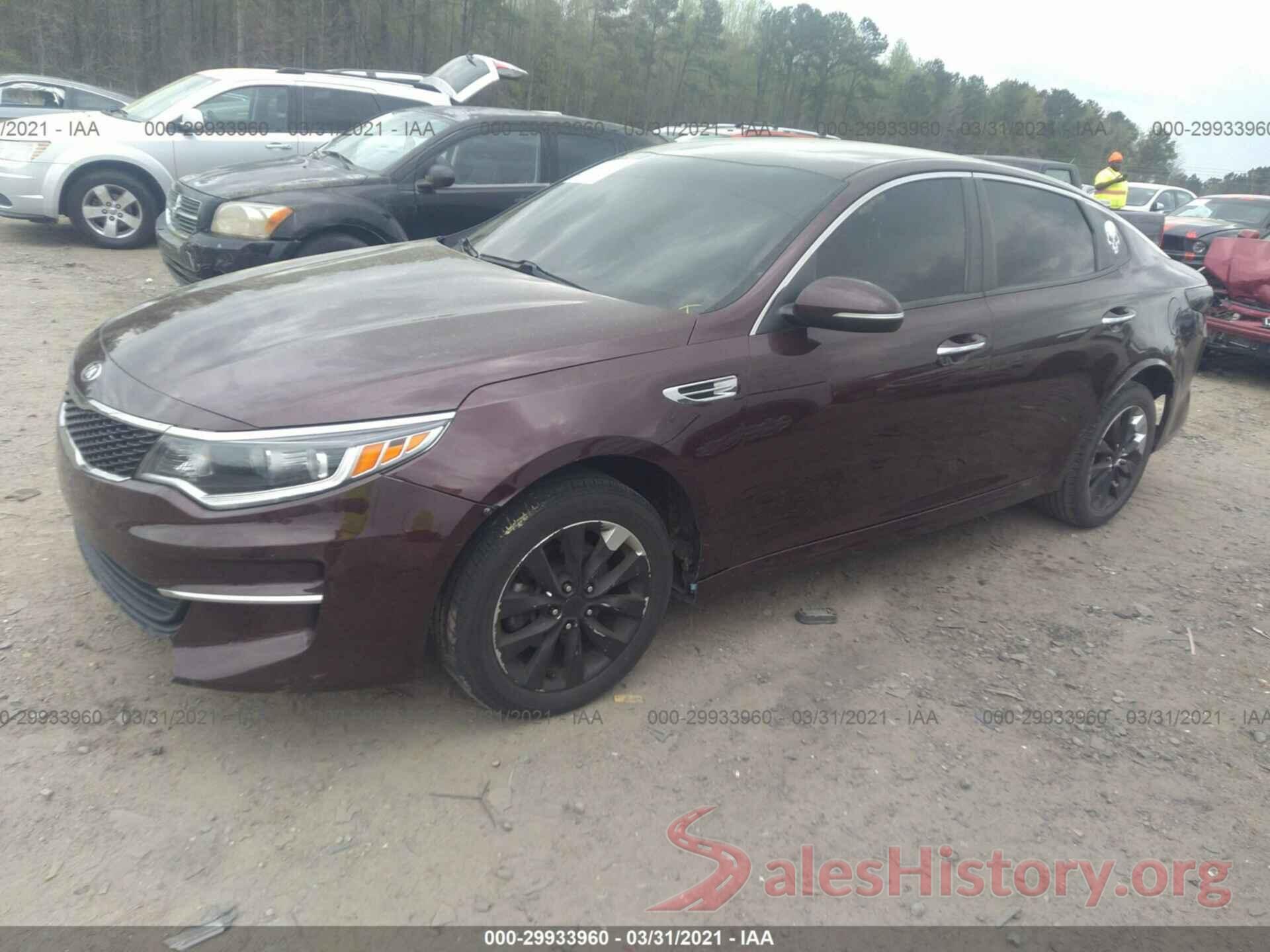 5XXGT4L31GG063376 2016 KIA OPTIMA