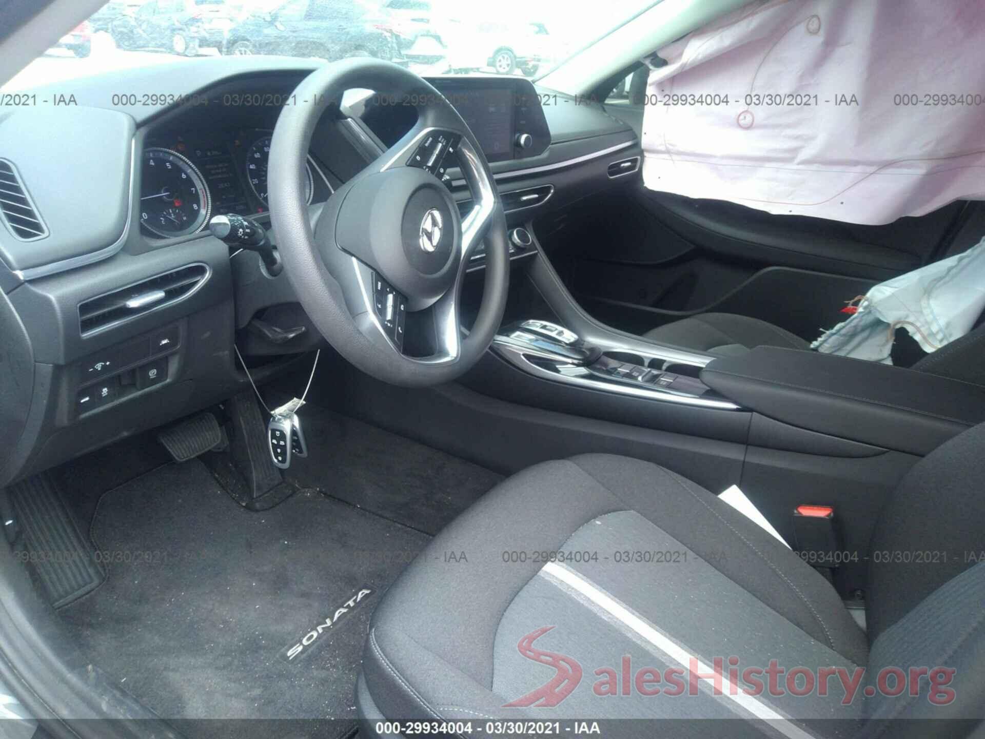 5NPEL4JA4MH091567 2021 HYUNDAI SONATA