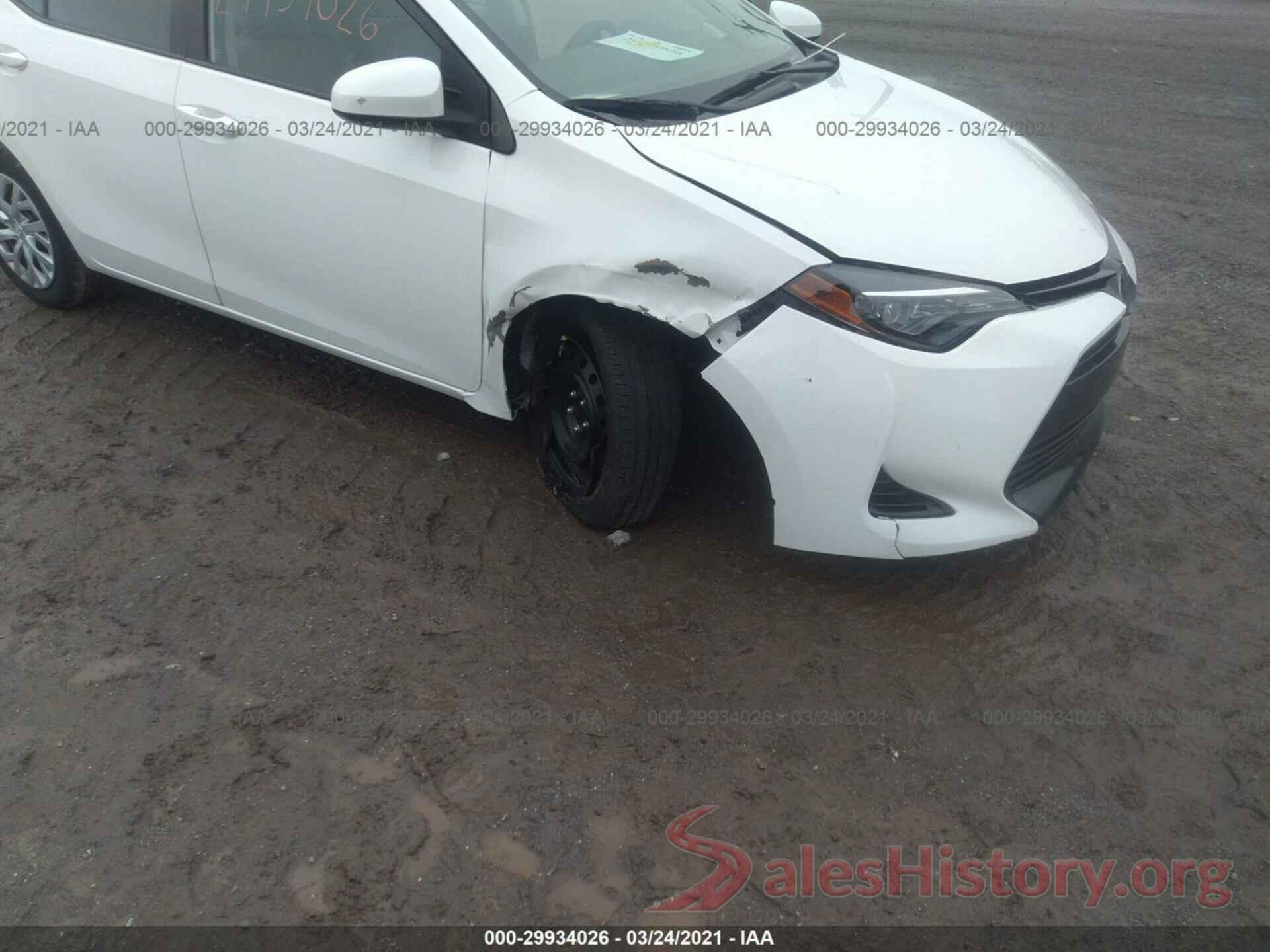 5YFBURHEXJP751647 2018 TOYOTA COROLLA