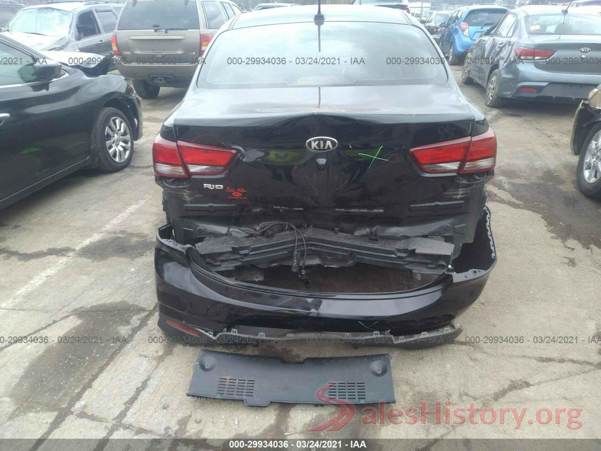 3KPA24AD0LE289416 2020 KIA RIO