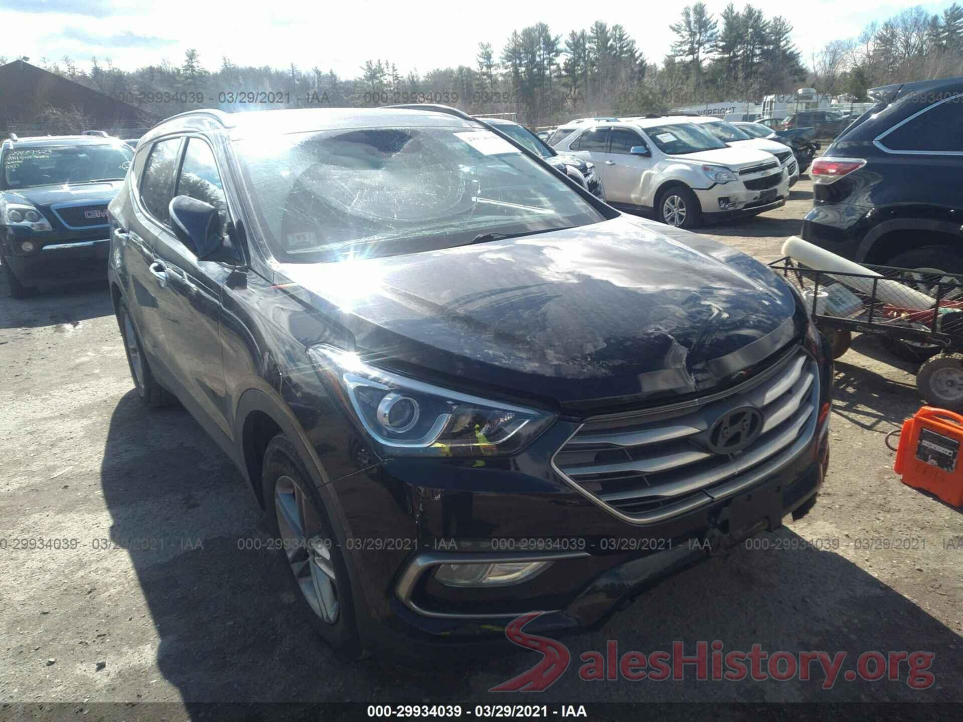 5XYZUDLB6JG529092 2018 HYUNDAI SANTA FE SPORT