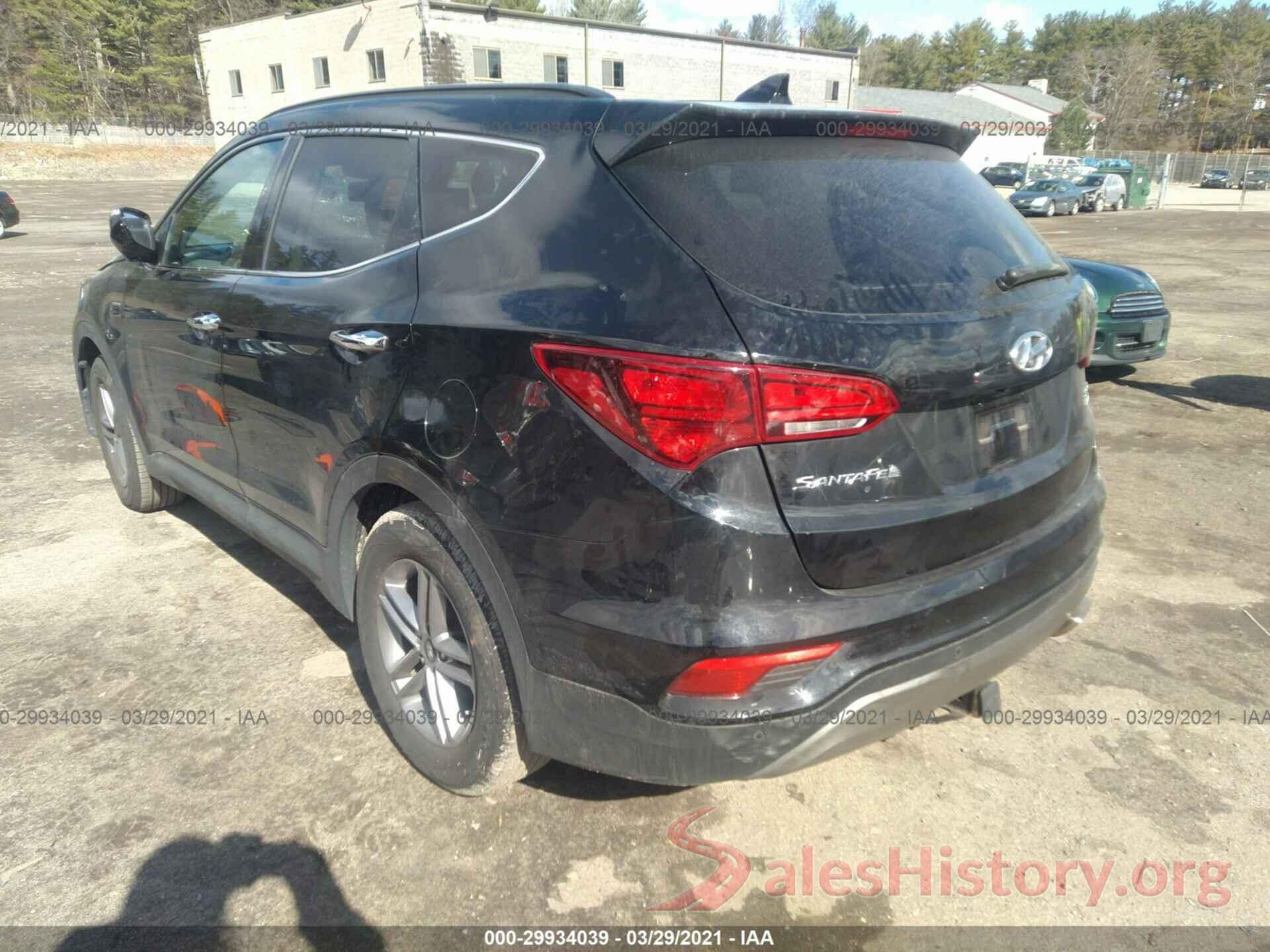 5XYZUDLB6JG529092 2018 HYUNDAI SANTA FE SPORT