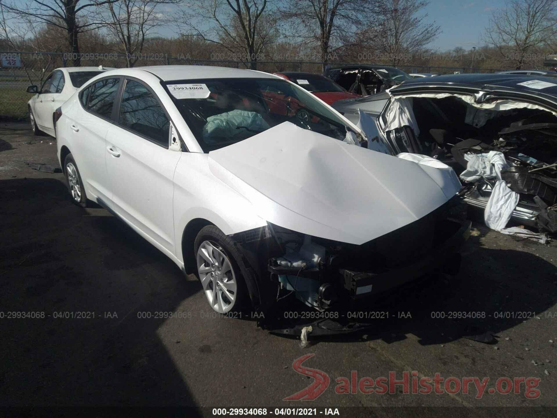 5NPD74LF6KH445563 2019 HYUNDAI ELANTRA